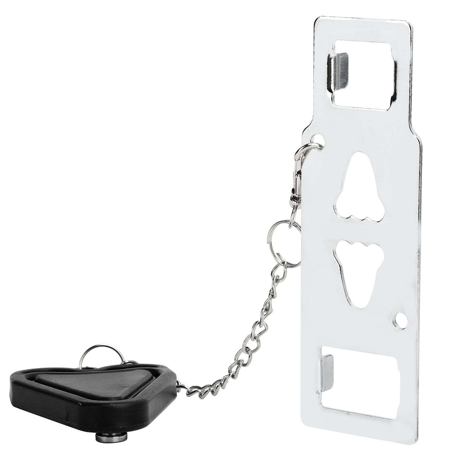 Portable Door Lock Home Security Door Locker Door Lock Security Devices for view 3