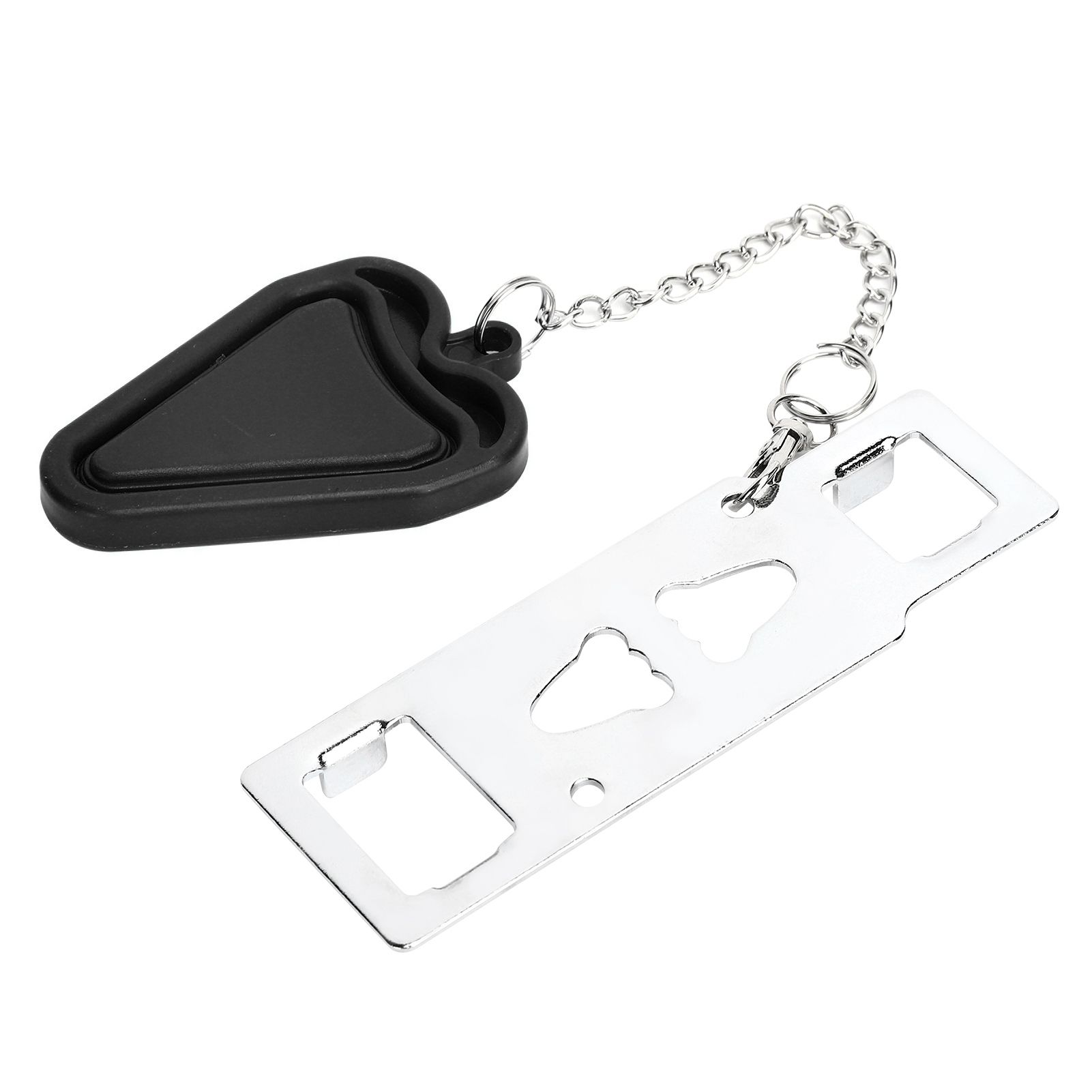 Portable Door Lock Home Security Door Locker Door Lock Security Devices for view 5
