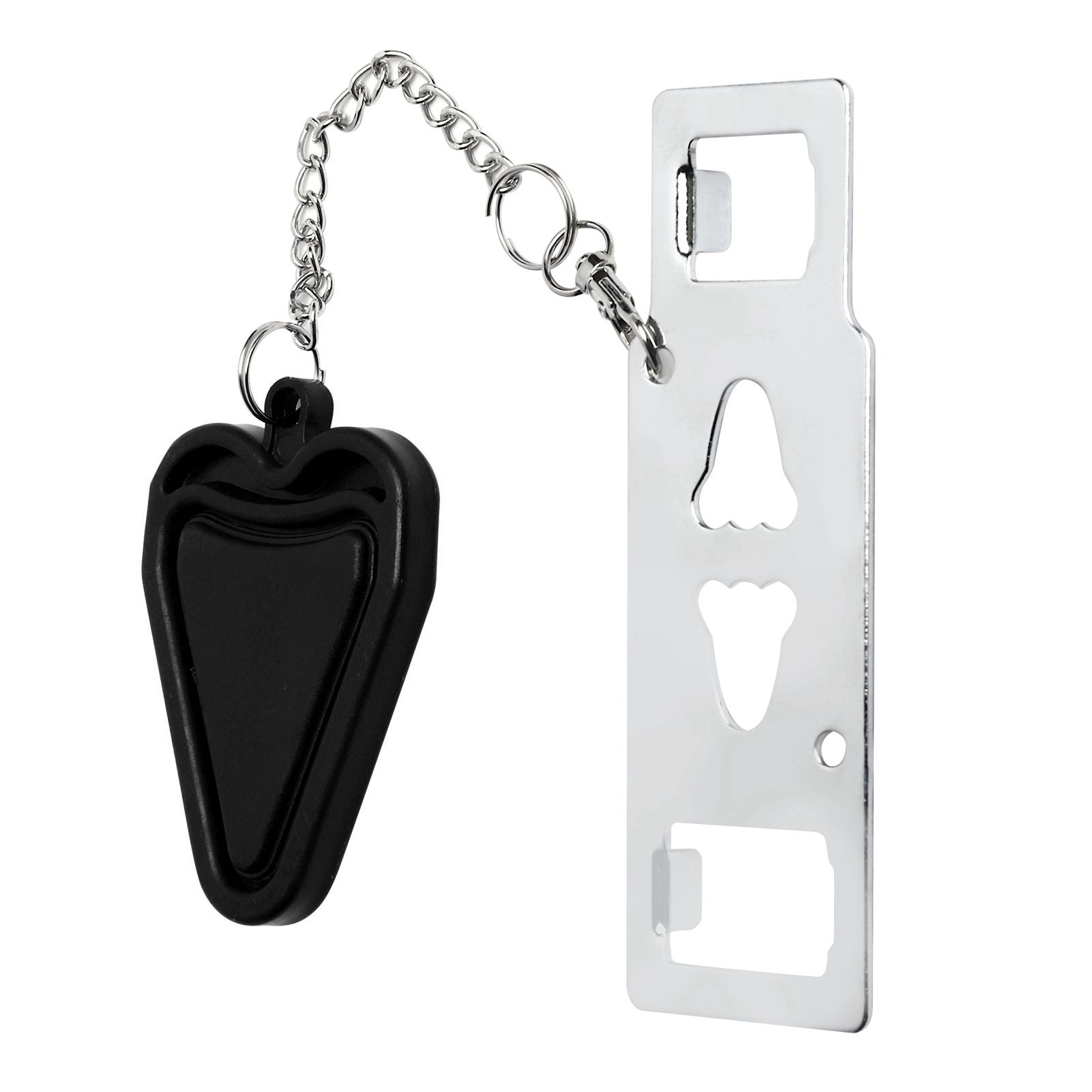 Portable Door Lock Home Security Door Locker Door Lock Security Devices for view 7