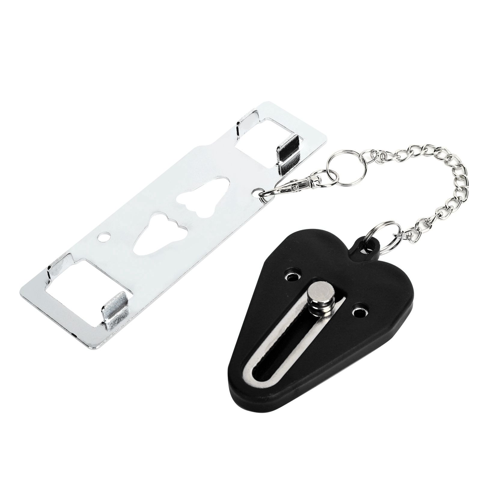 Portable Door Lock Home Security Door Locker Door Lock Security Devices for view 9