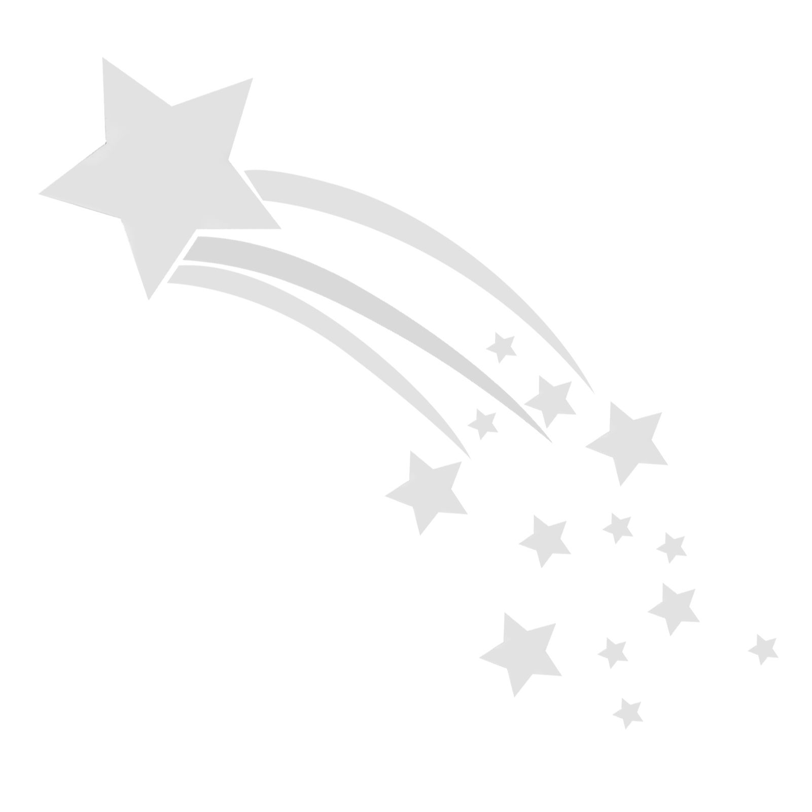 3‑Dimensional Wall Sticker Star Mirror Wall Decal for Living Room Bedroom view 3
