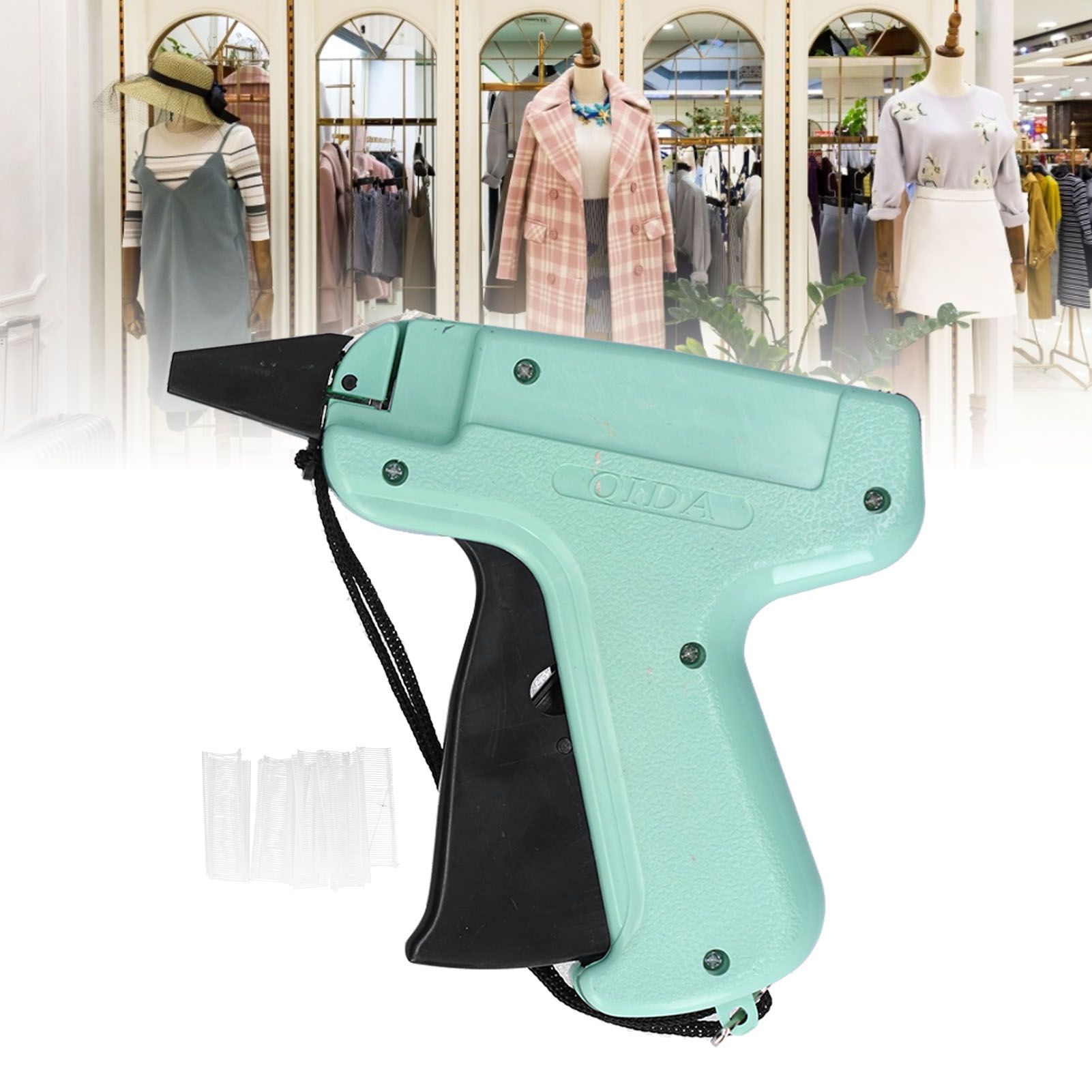 Clothing Tagging Gun Clothes Price Tag Labeler Machine with Barbs for Store view 12