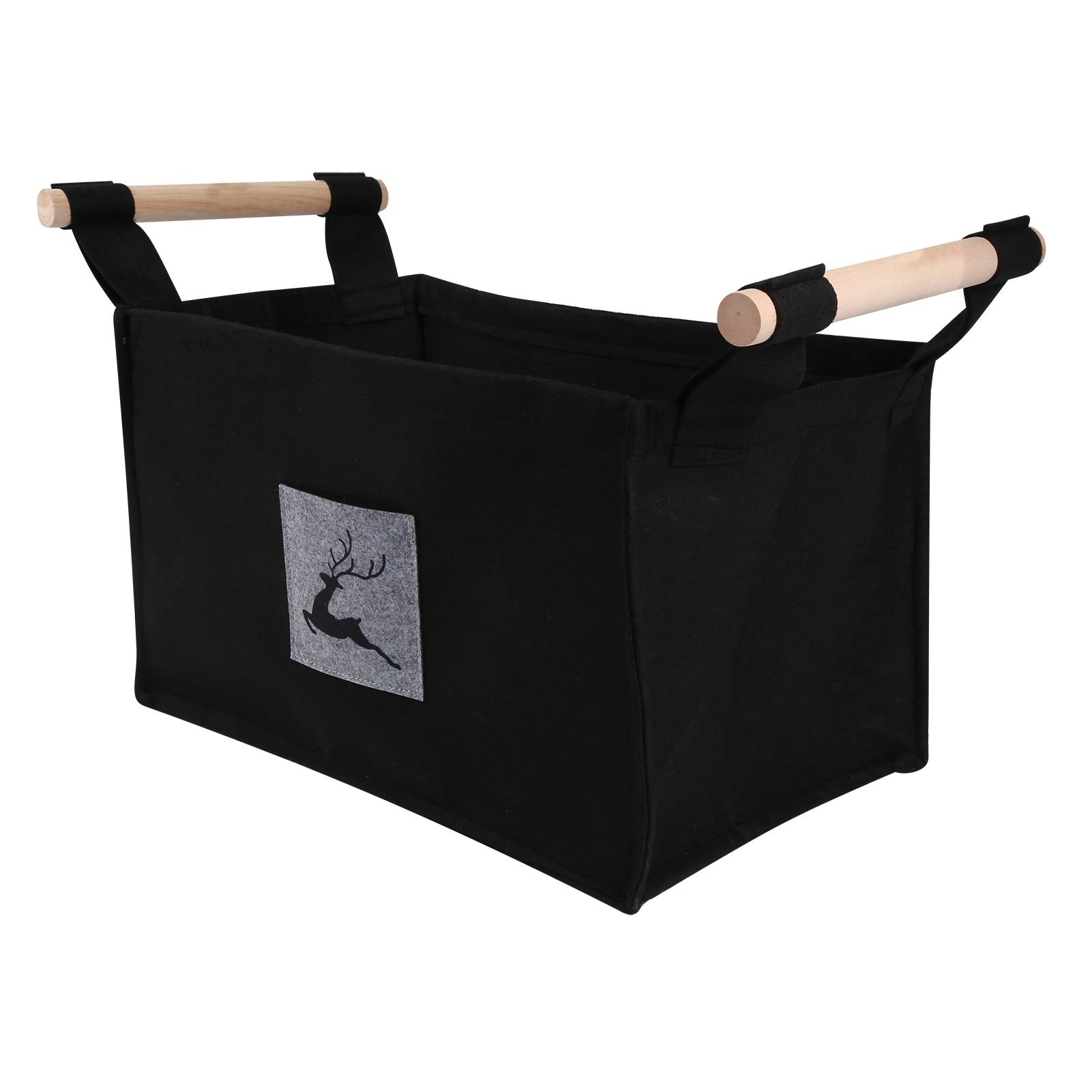 Portable Storage Basket Foldable Clothing Container Felt Storage Box Large view 7