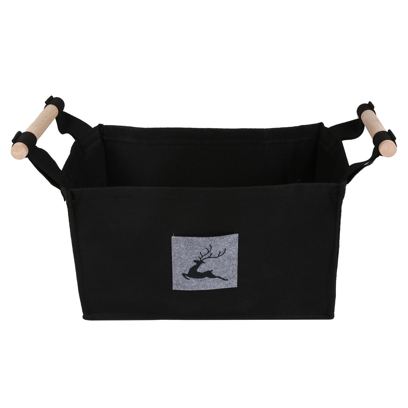 Portable Storage Basket Foldable Clothing Container Felt Storage Box Large view 10