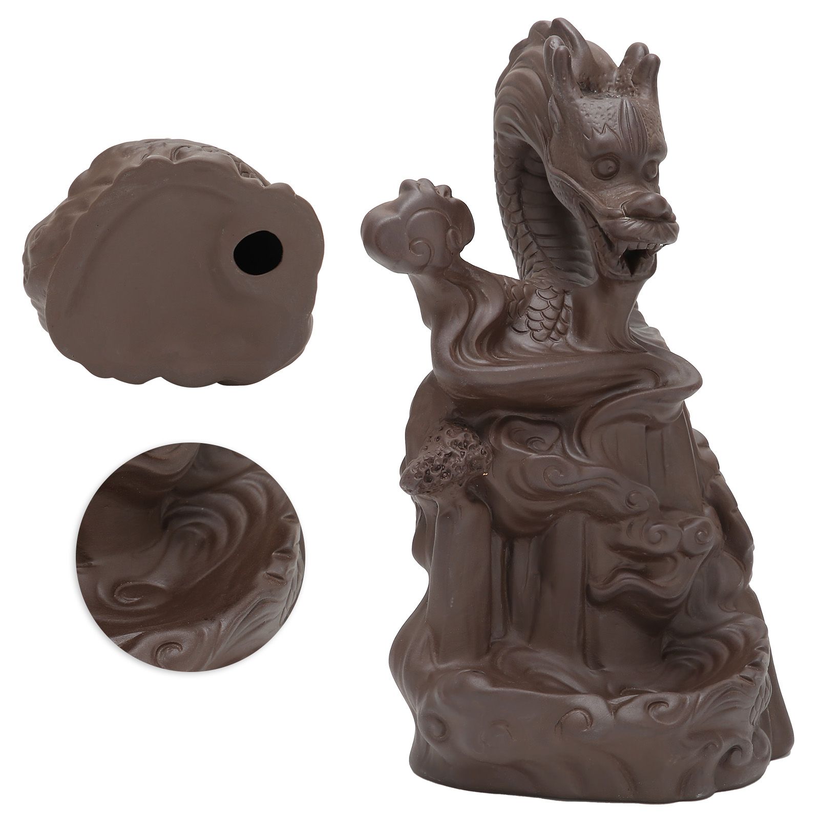 Waterfall Incense Holder Backflow Cone Incense Burner Handcraft Ornament for view 8