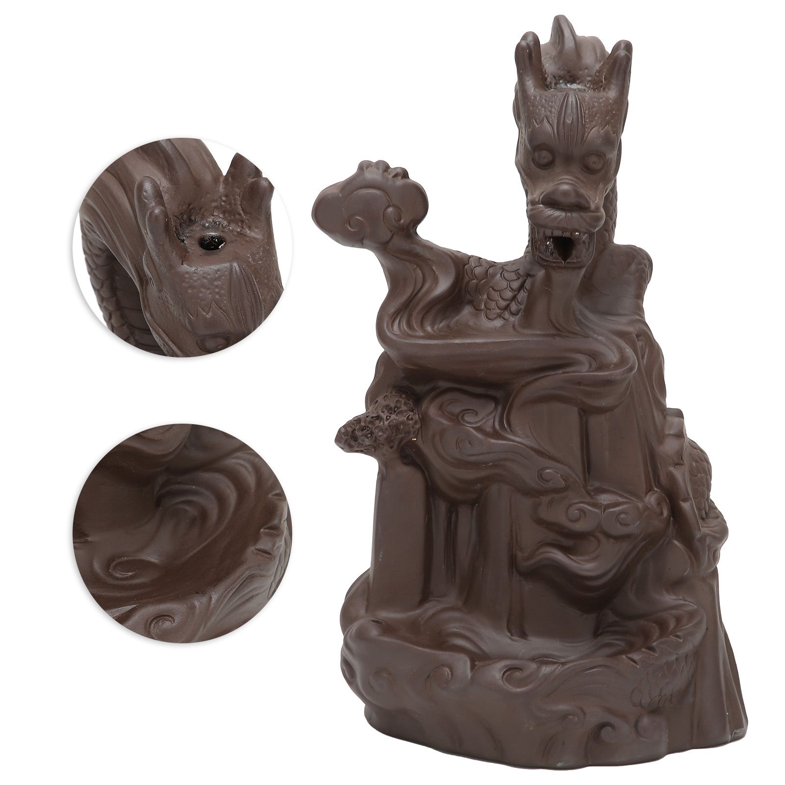 Waterfall Incense Holder Backflow Cone Incense Burner Handcraft Ornament for view 9