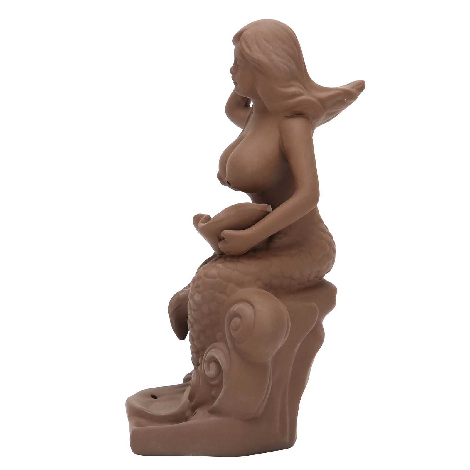Indoor Incense Burner Red Porcelain Backflow Incense Holder Home Office view 8
