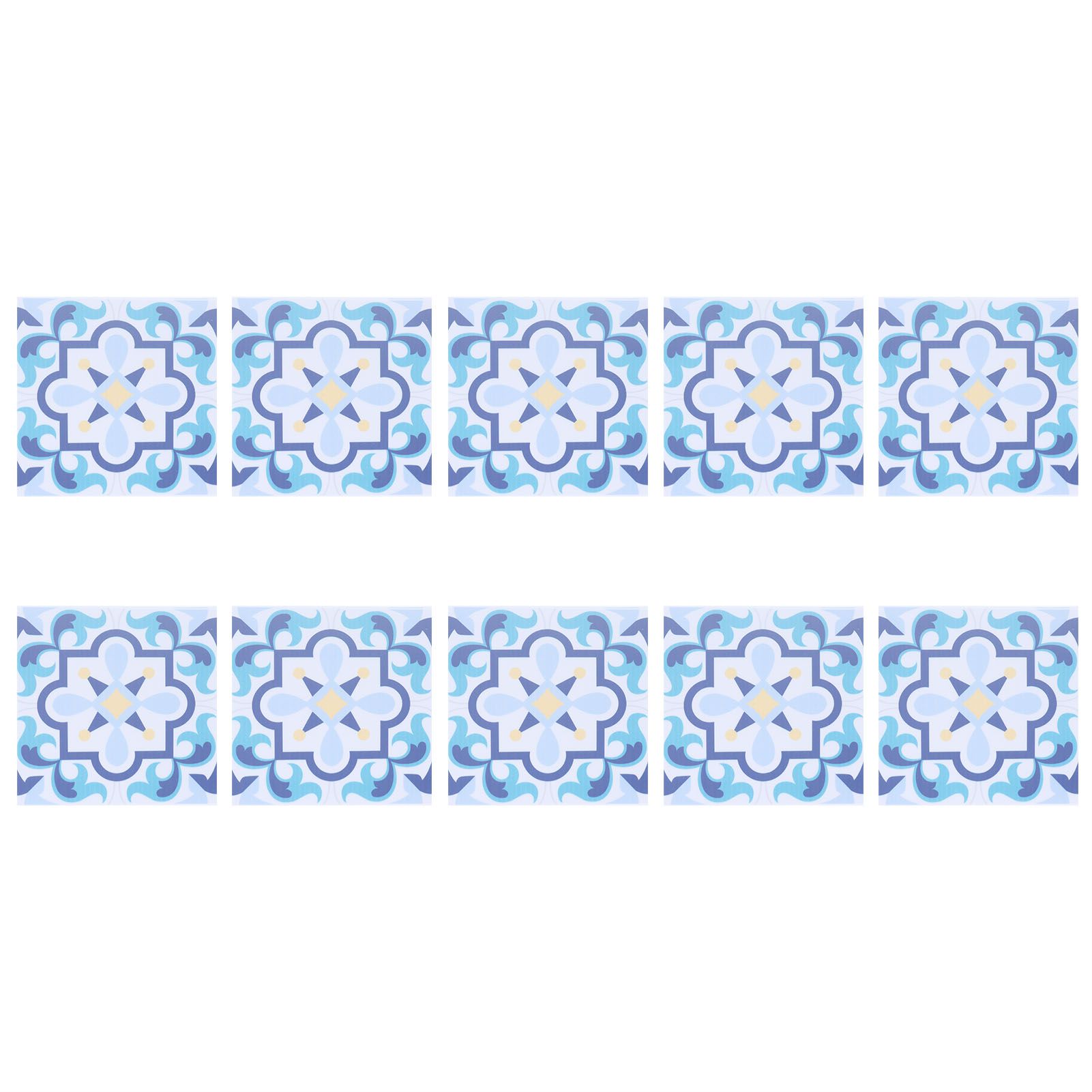 10pcs Wall Sticker Selfadhesive OilProof Decorative Tile Sticker for Kitchen view 2