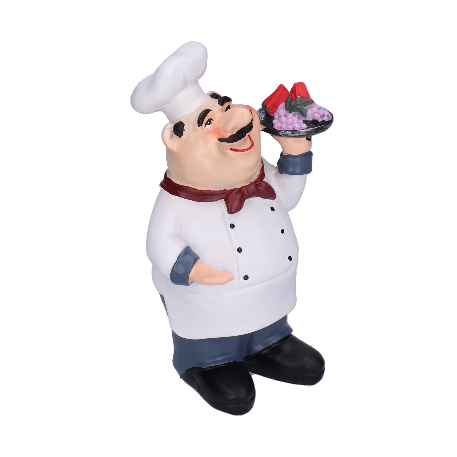 Chef Figurine Decor Home Decorations Crafts for Coffee Shop Kitchen Dining