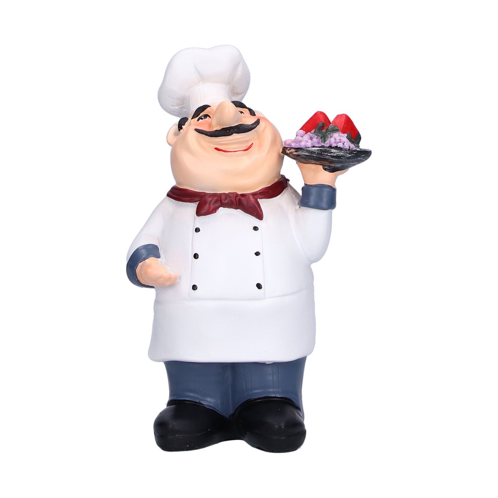 Chef Figurine Decor Home Decorations Crafts for Coffee Shop Kitchen Dining view 6