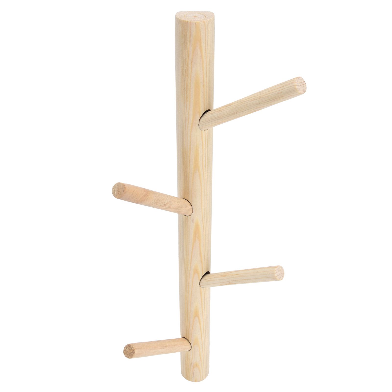 Punch Free Wall Mounted Coat Rack Towel Hanger Tree Branch Shaped Hat Rack for view 3