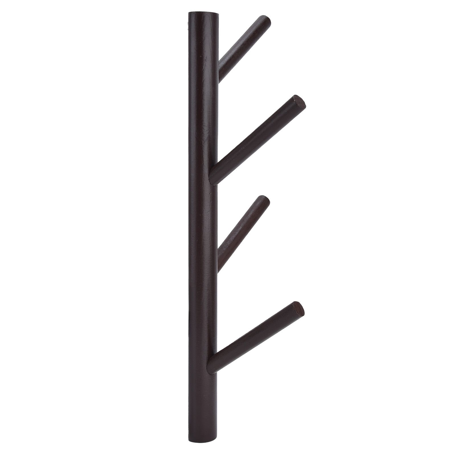 Punch Free Wall Mounted Coat Rack Towel Hanger Tree Branch Shaped Hat Rack for view 3