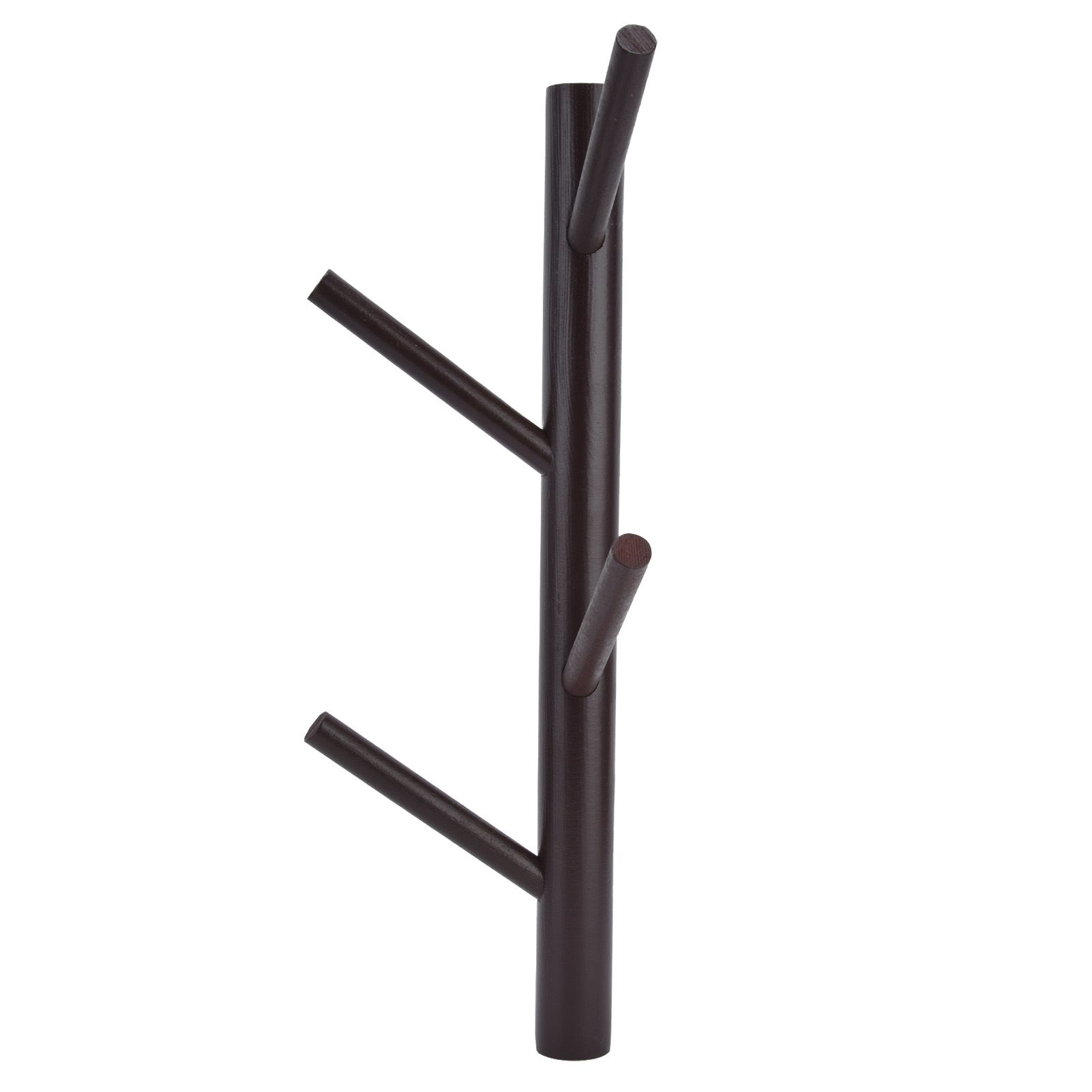 Punch Free Wall Mounted Coat Rack Towel Hanger Tree Branch Shaped Hat Rack for view 5