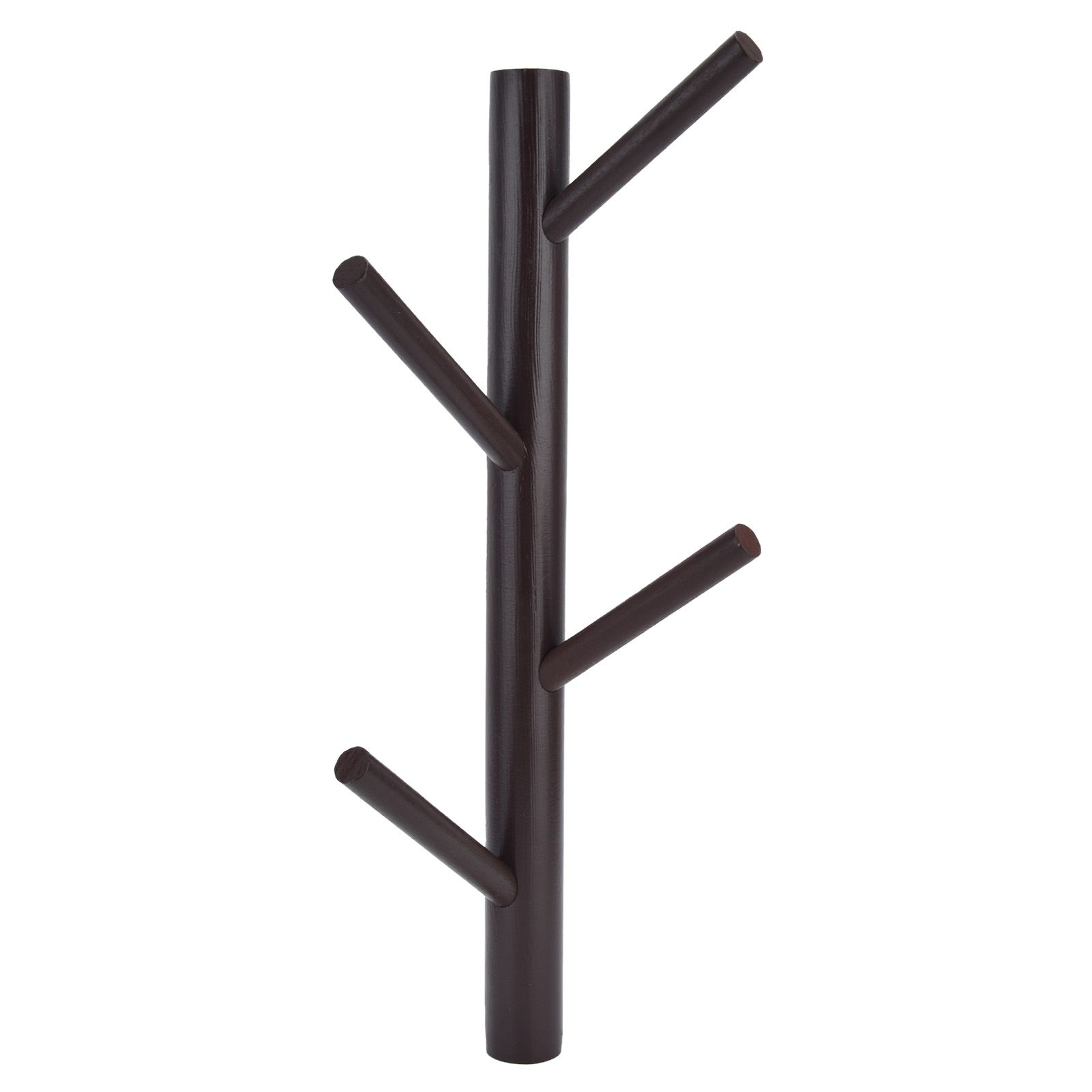 Punch Free Wall Mounted Coat Rack Towel Hanger Tree Branch Shaped Hat Rack for view 6