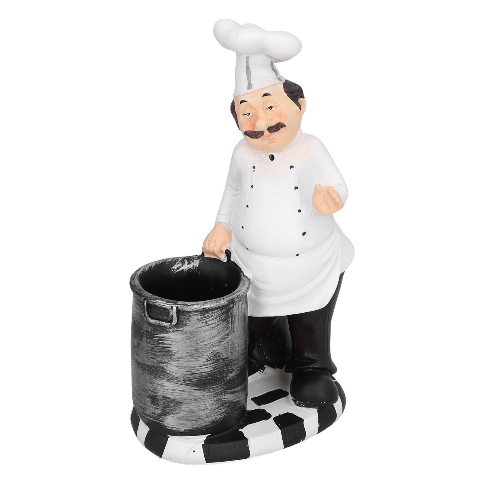 Chef Shape Figurine Statue Craft Decoration Ornament for Living Room Kitchen view 9