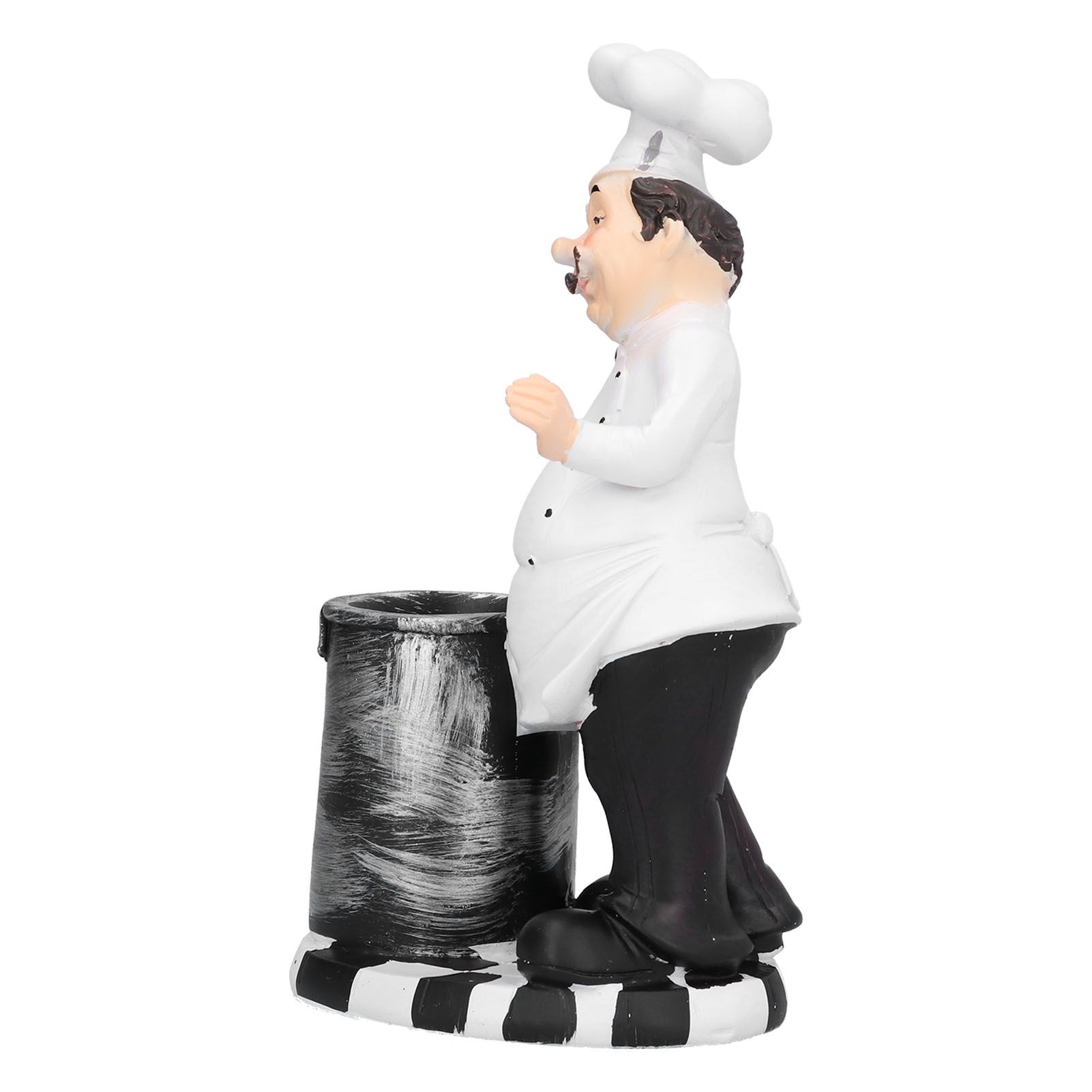 Chef Shape Figurine Statue Craft Decoration Ornament for Living Room Kitchen view 10