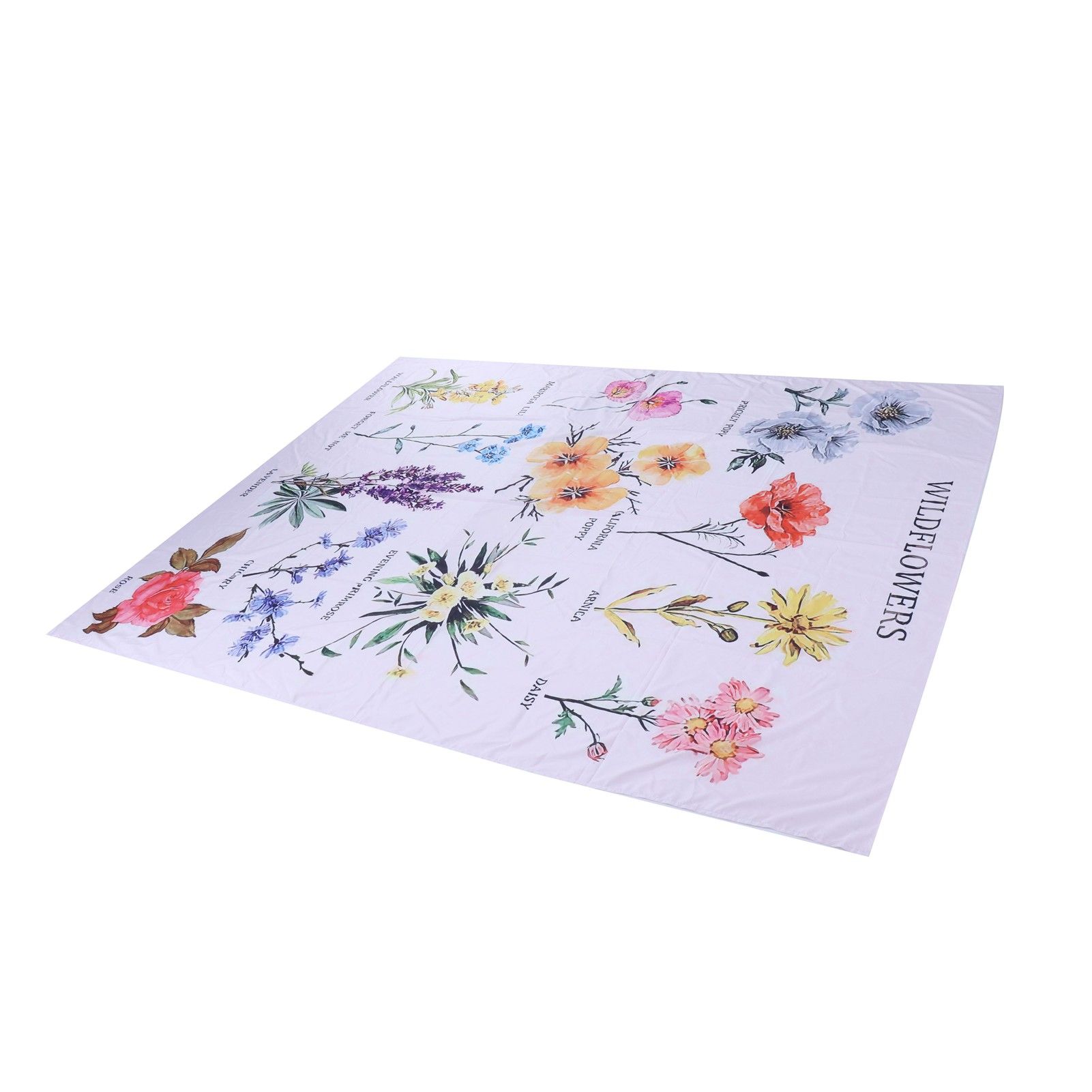 Wall Tapestry Beautiful Flower Pattern Hanging Blanket Living Room Background view 8