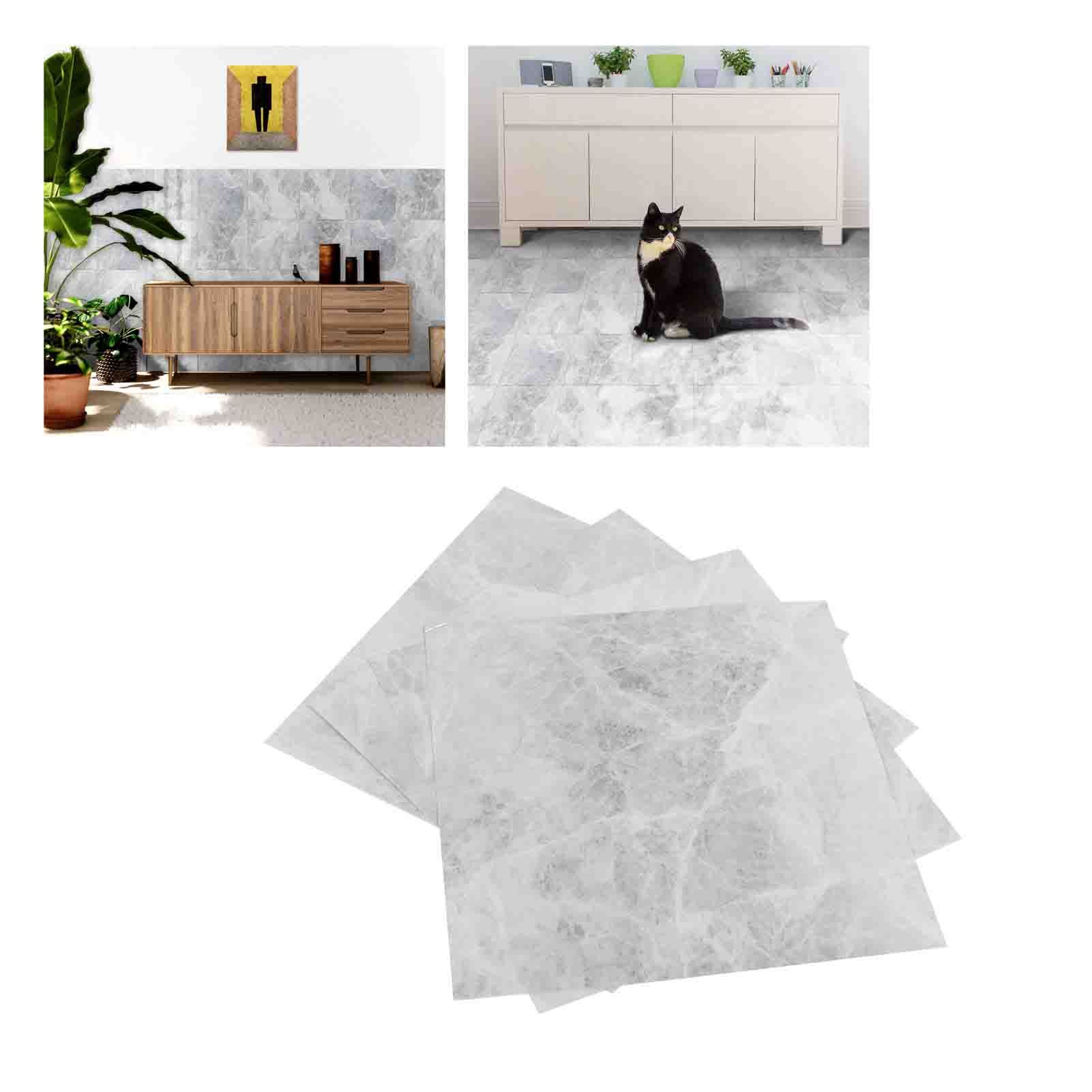 4Pcs Thicken Wall Sticker Waterproof PVC SelfAdhesive Floor Stickers for view 12