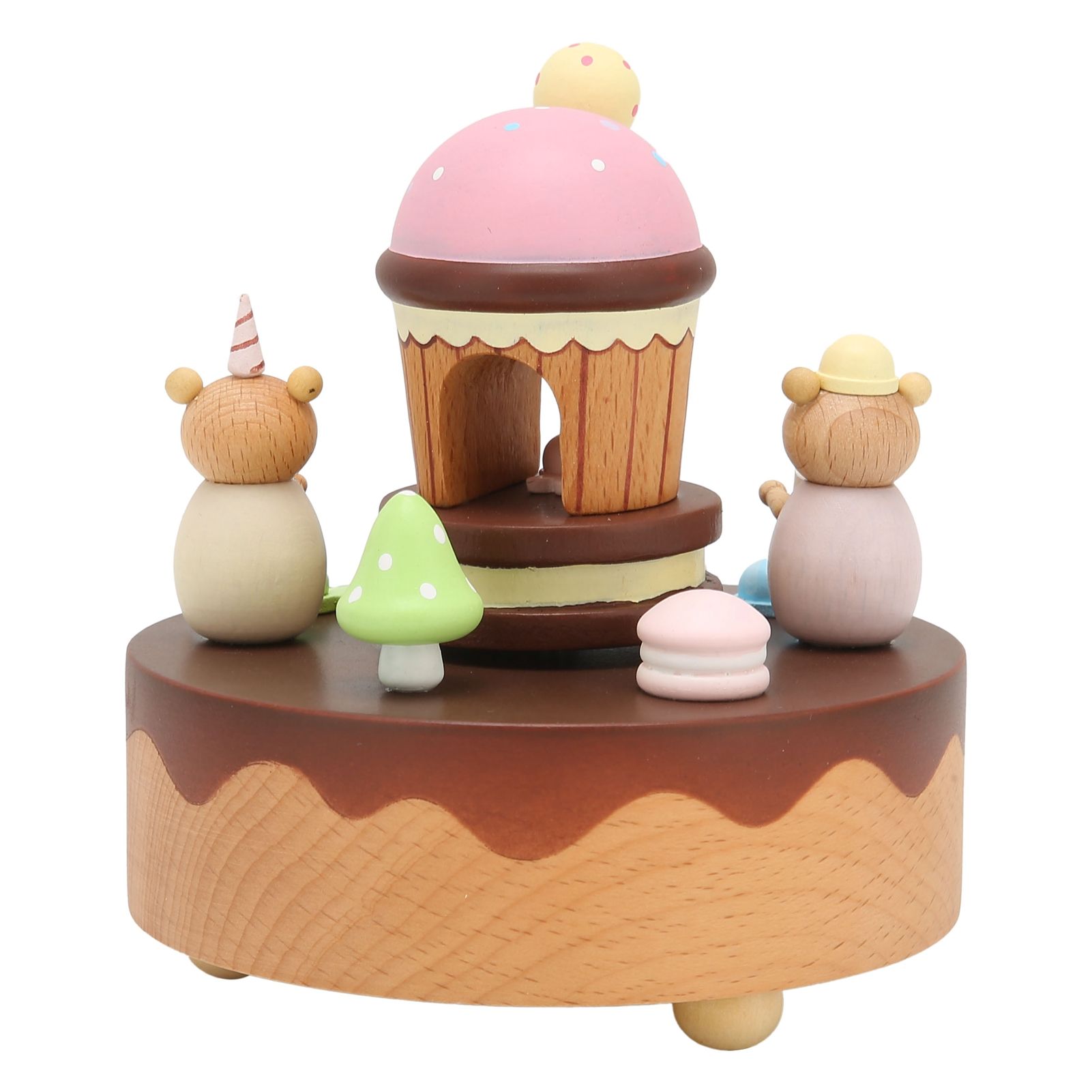 Music Box Bear and Dessert House Shape Valentine's Day Gifts Home Decoration view 4