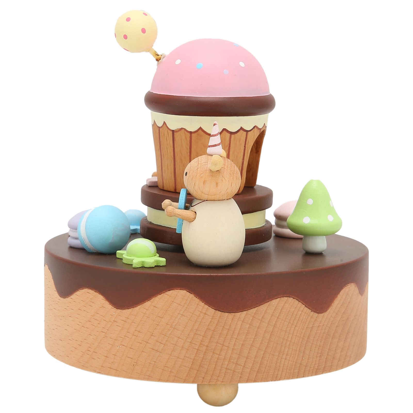 Music Box Bear and Dessert House Shape Valentine's Day Gifts Home Decoration view 5