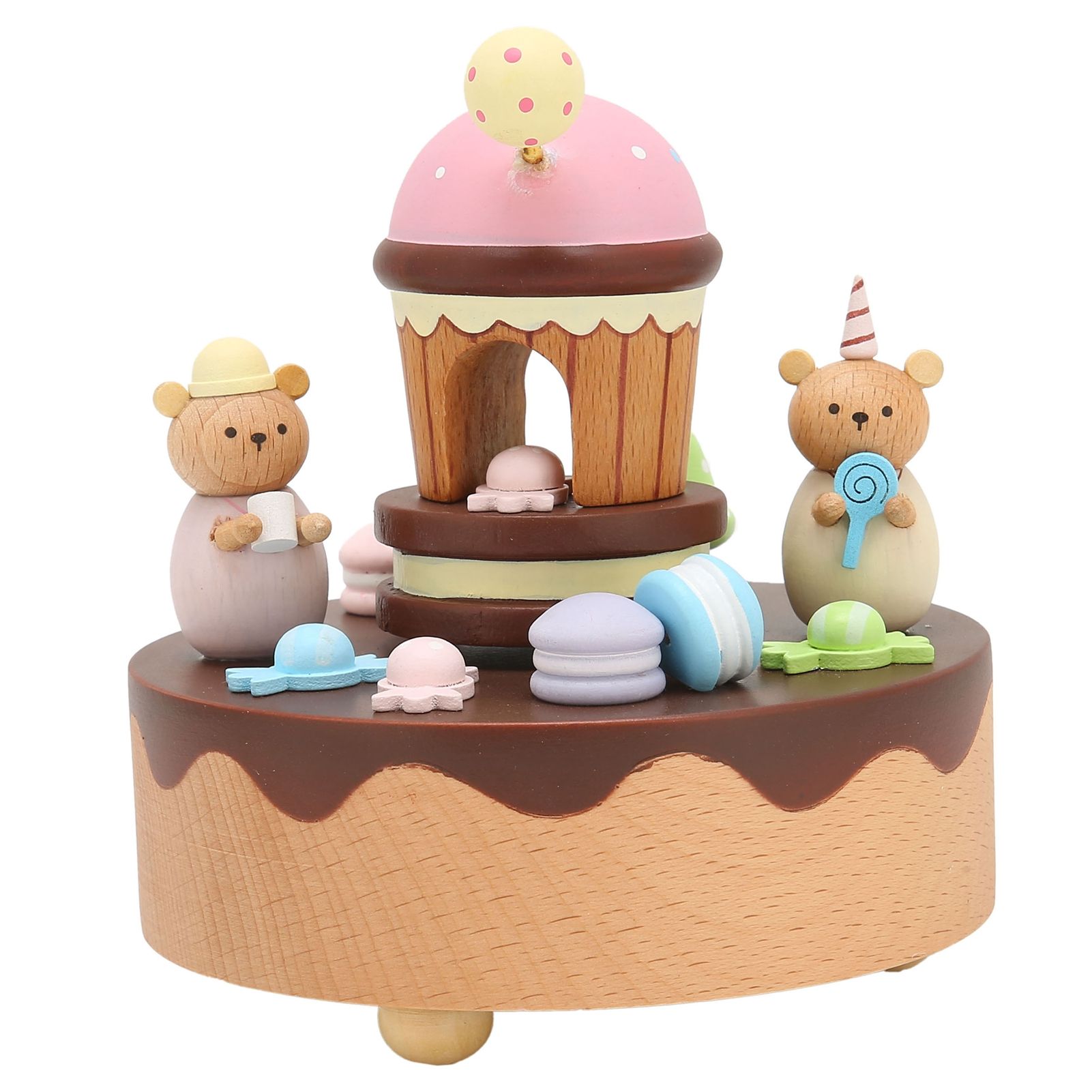 Music Box Bear and Dessert House Shape Valentine's Day Gifts Home Decoration view 7