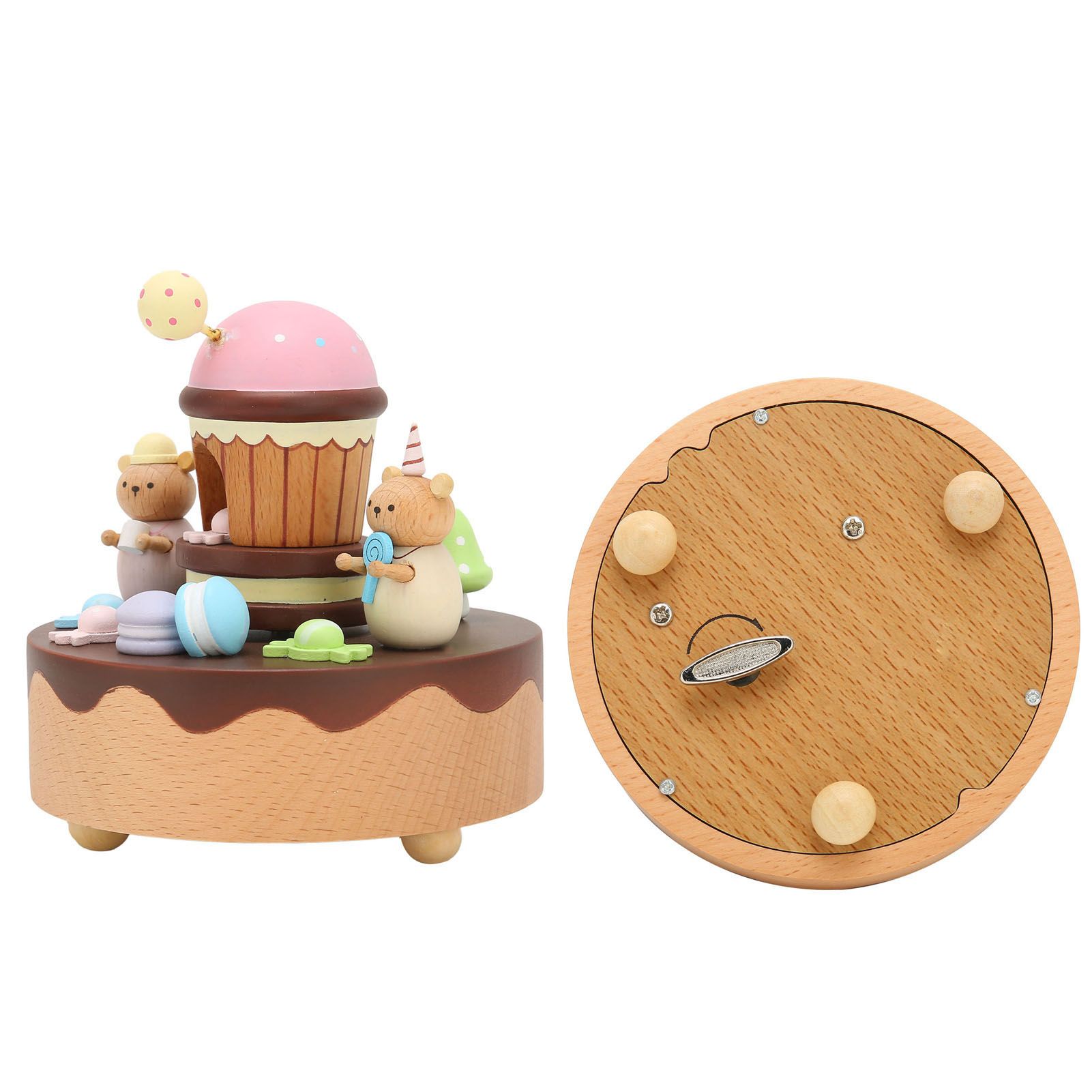 Music Box Bear and Dessert House Shape Valentine's Day Gifts Home Decoration view 8