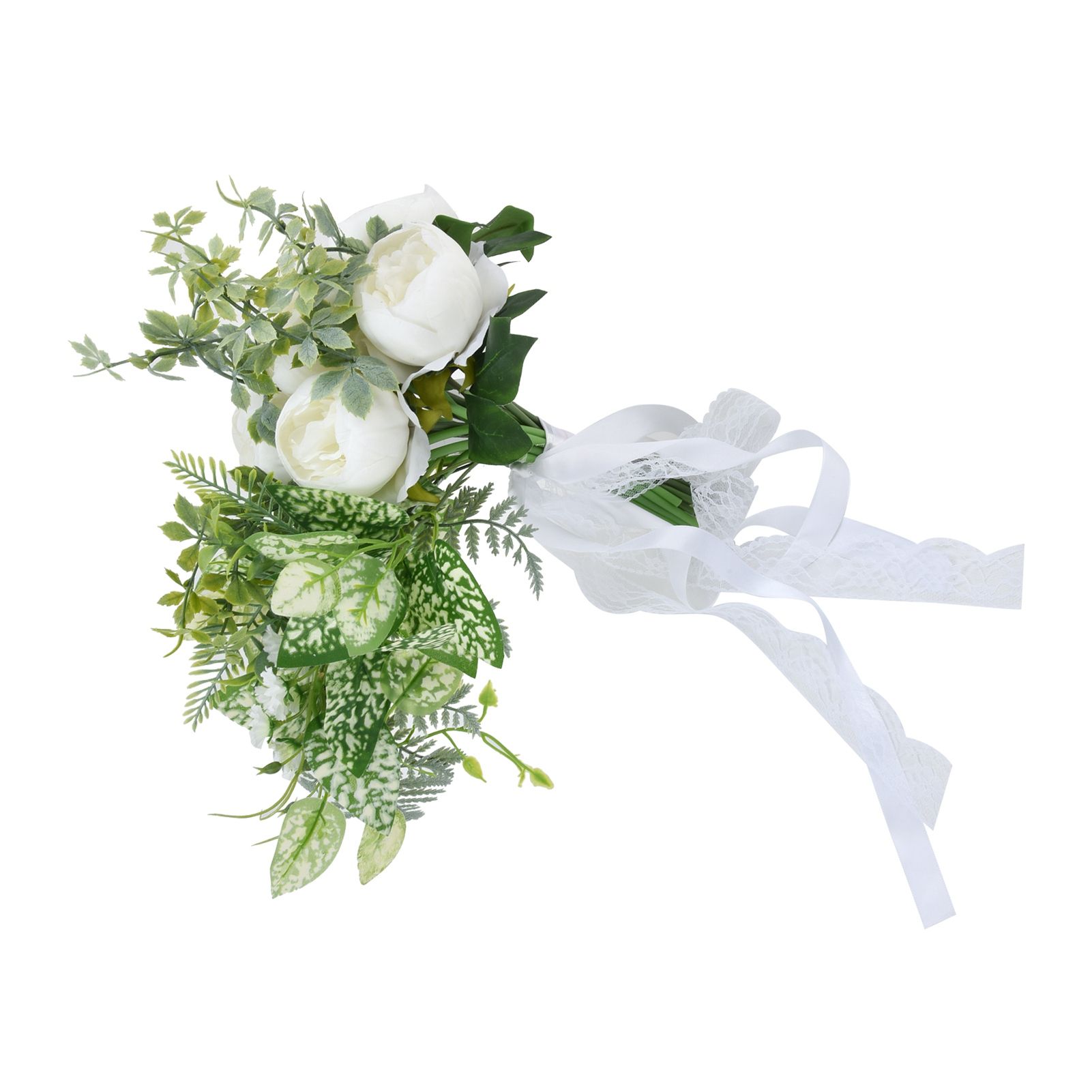 Hand Bouquet of Flowers Bride Wedding Simulation Wedding Photo Props Bouquet view 3