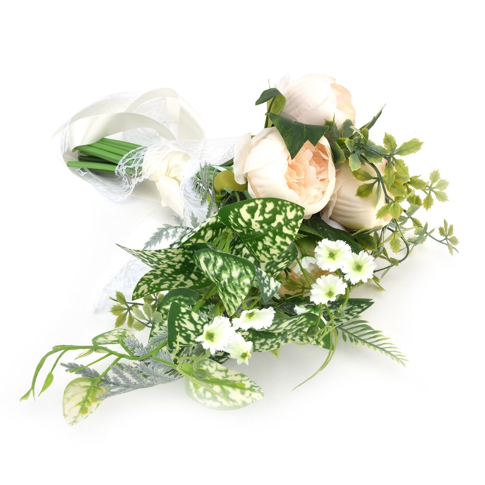 Hand Bouquet of Flowers Bride Wedding Simulation Wedding Photo Props Bouquet view 9