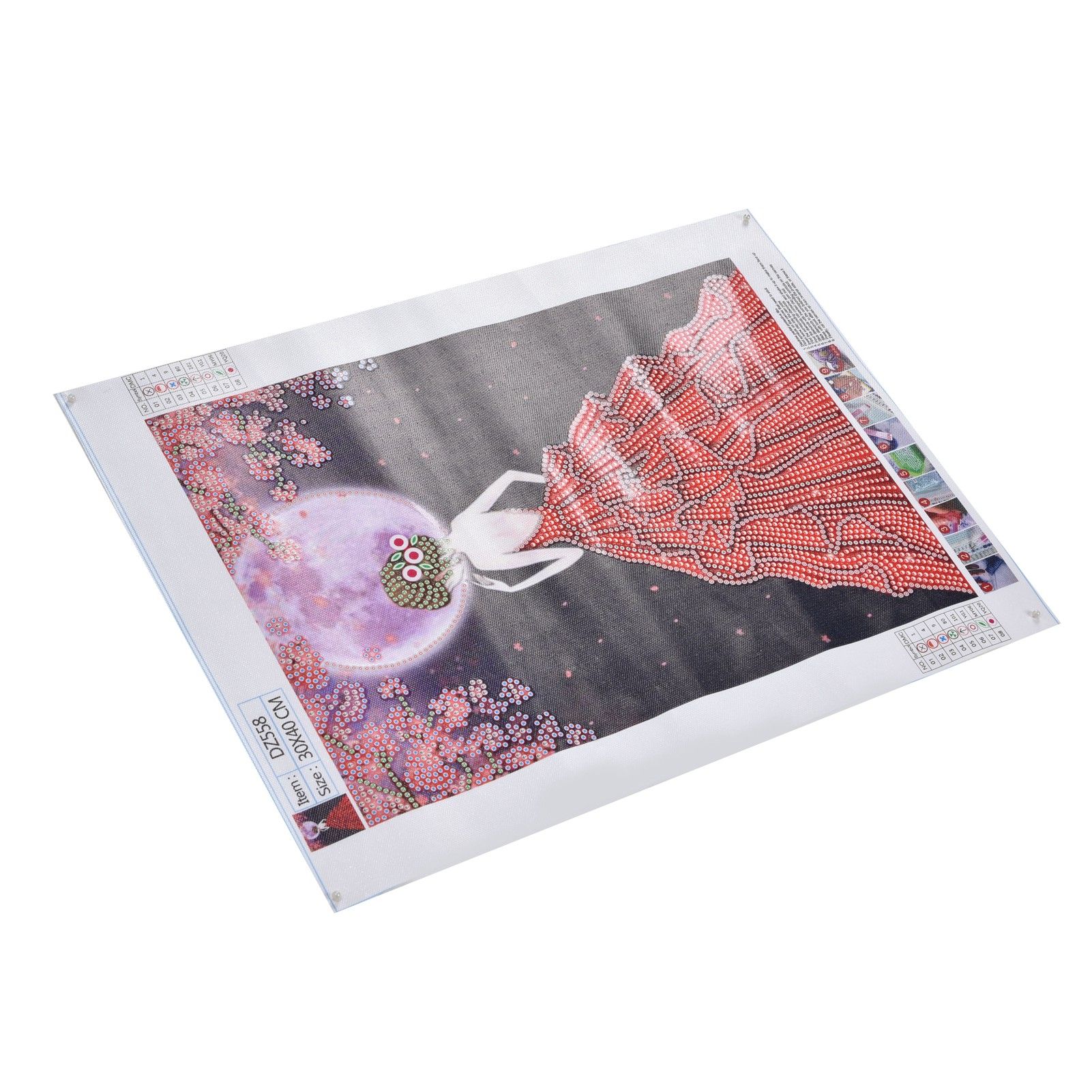 Diamond Painting Kit Beautiful Girl Pattern DIY Diamond Embroidery Interior view 9