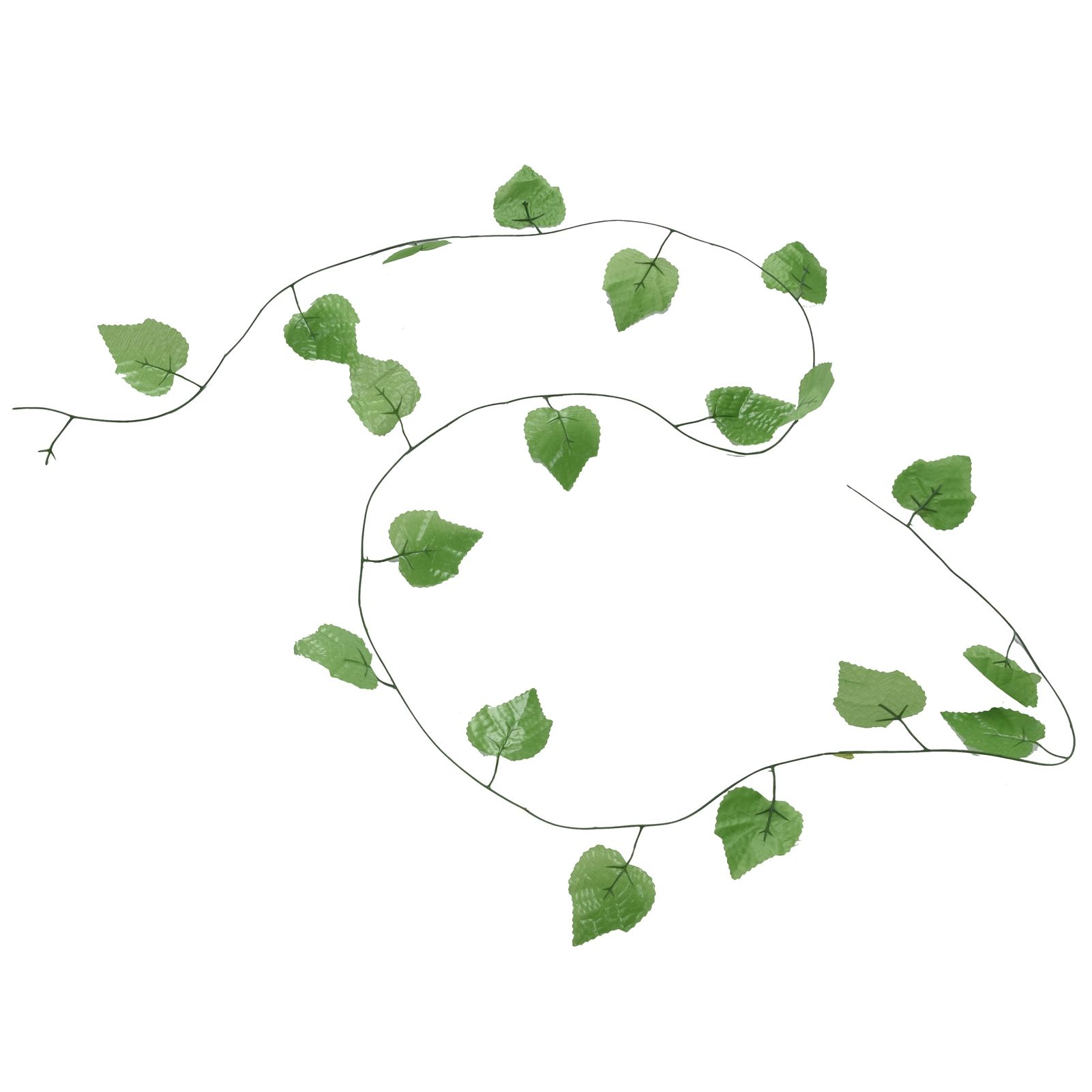 Simulation Grape Leaves Rattan Resuable Artificial Green Plant Vine Leaves for view 5