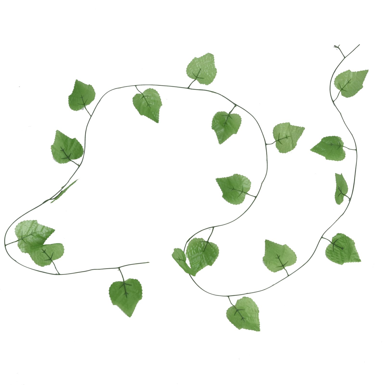 Simulation Grape Leaves Rattan Resuable Artificial Green Plant Vine Leaves for view 8
