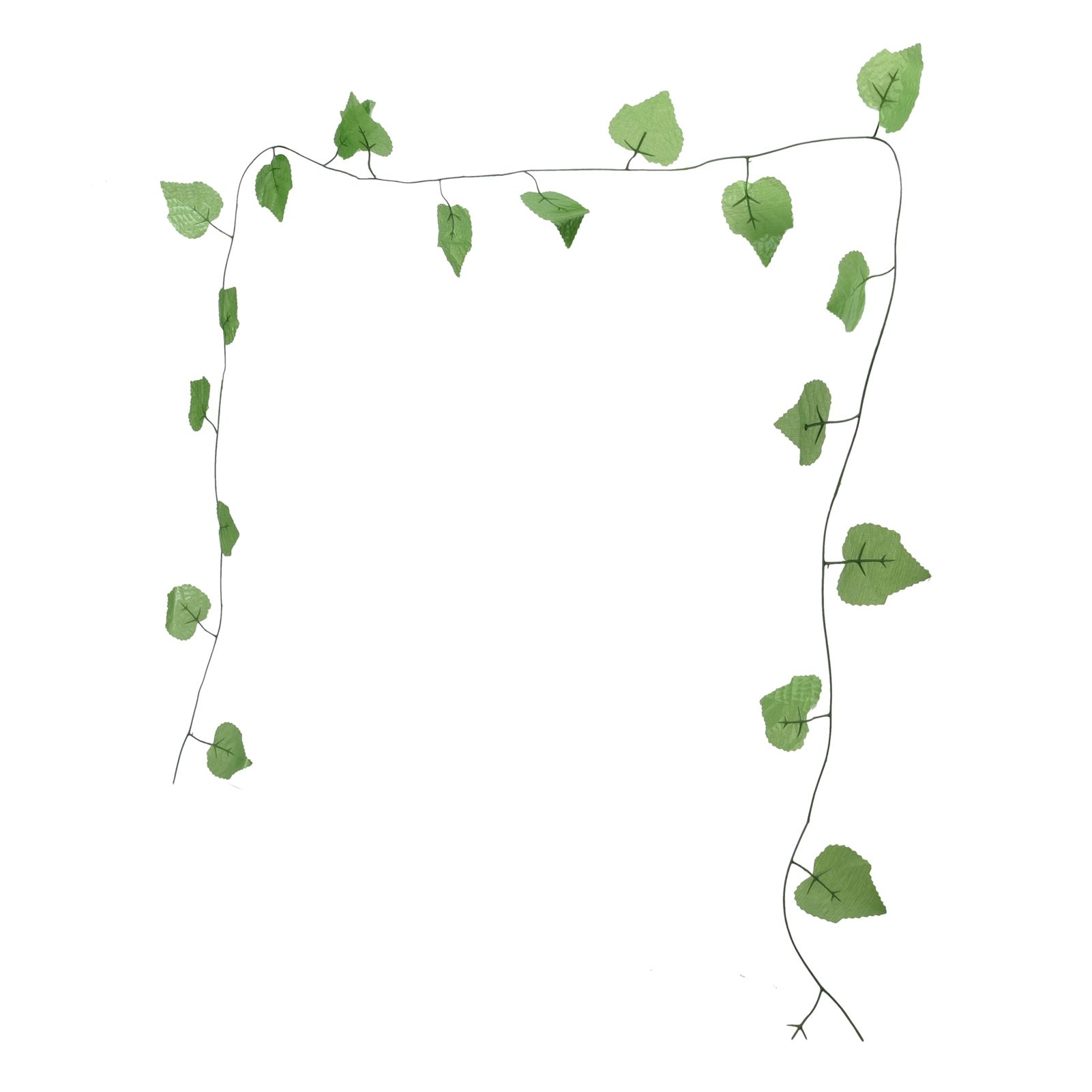 Simulation Grape Leaves Rattan Resuable Artificial Green Plant Vine Leaves for view 10