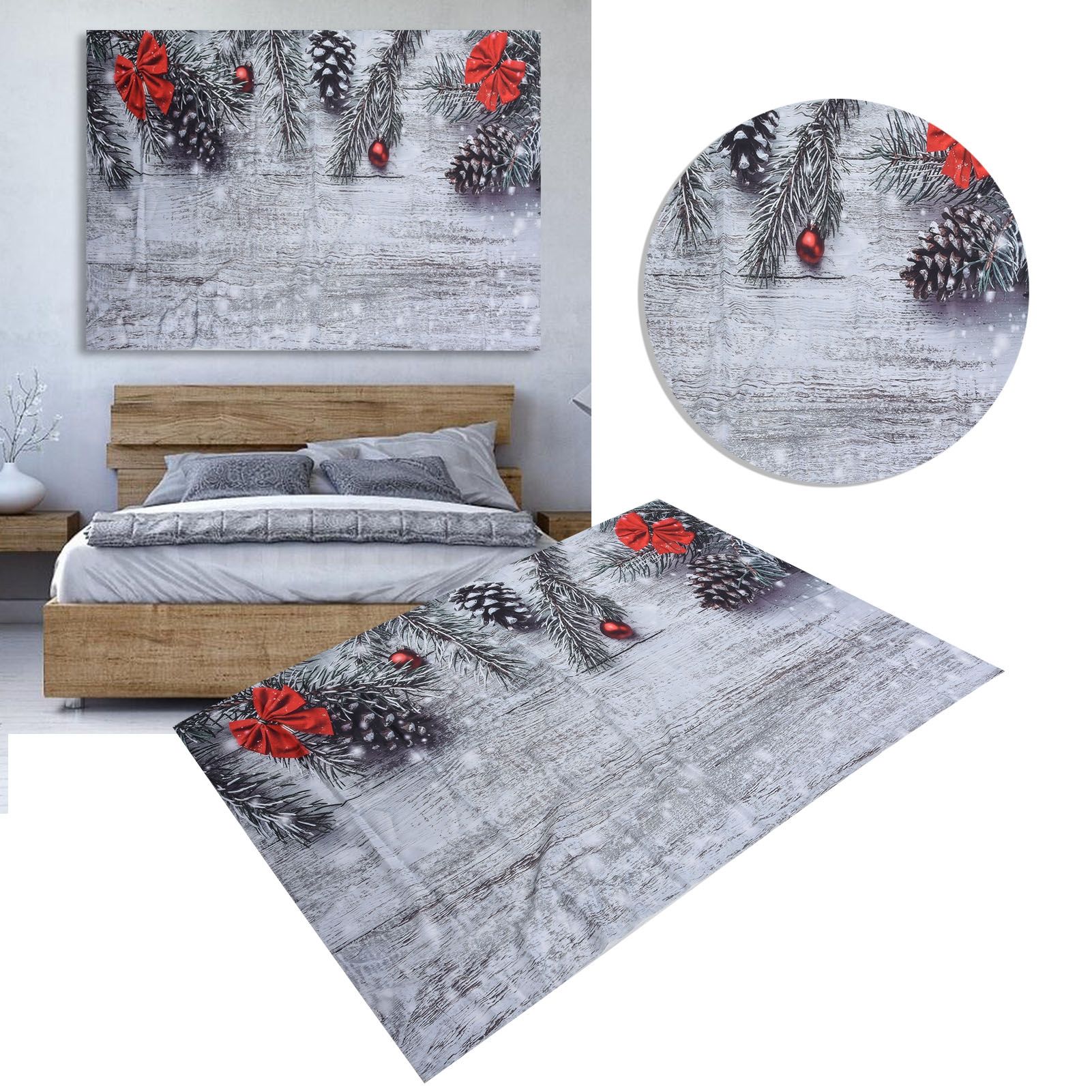 Tapestry Polyester Fiber Material Light and Soft Odorless HD Painting Tapestry view 12