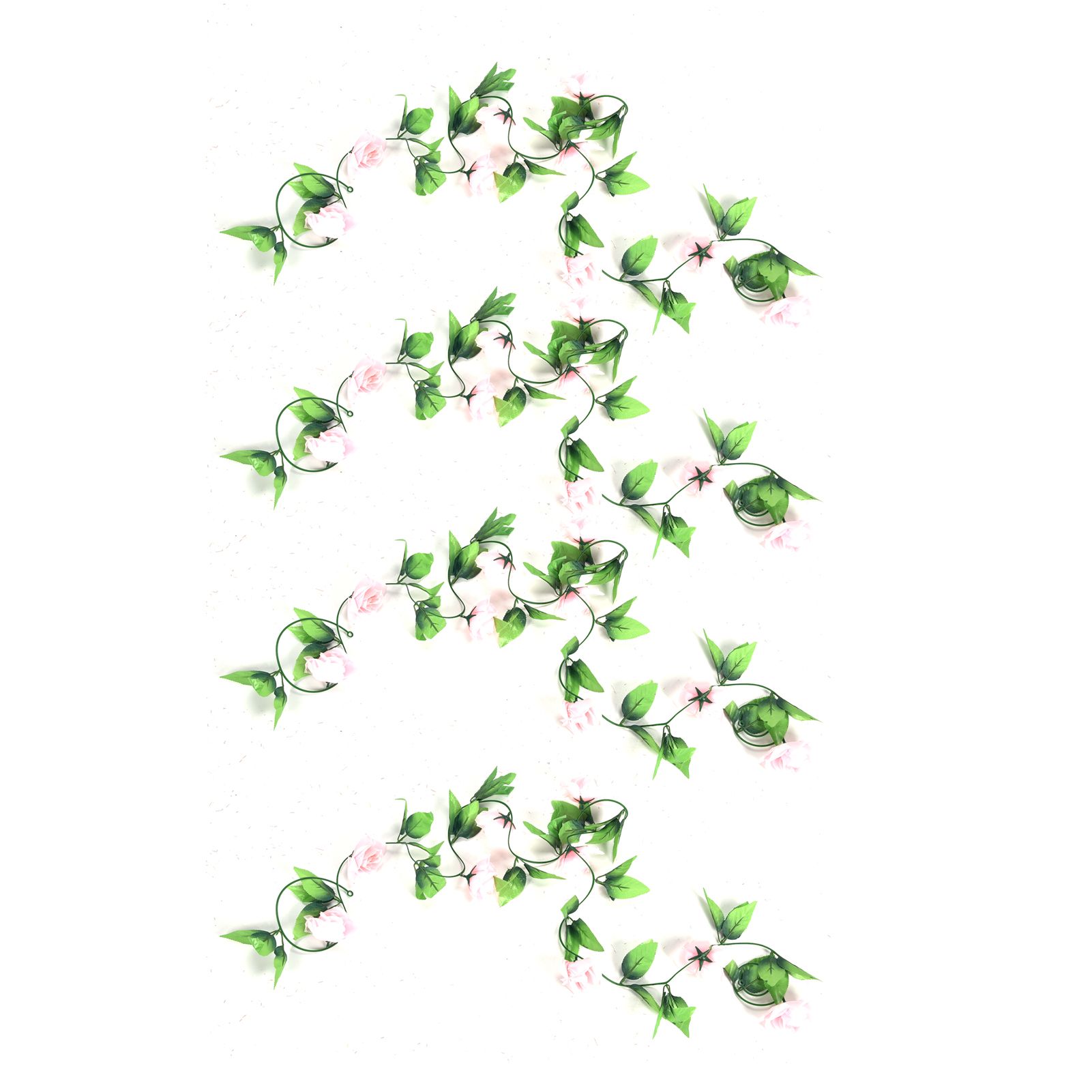 4Strips Artificial Roses Flower DIY Decorating Fake Flower for Wedding Garden view 4