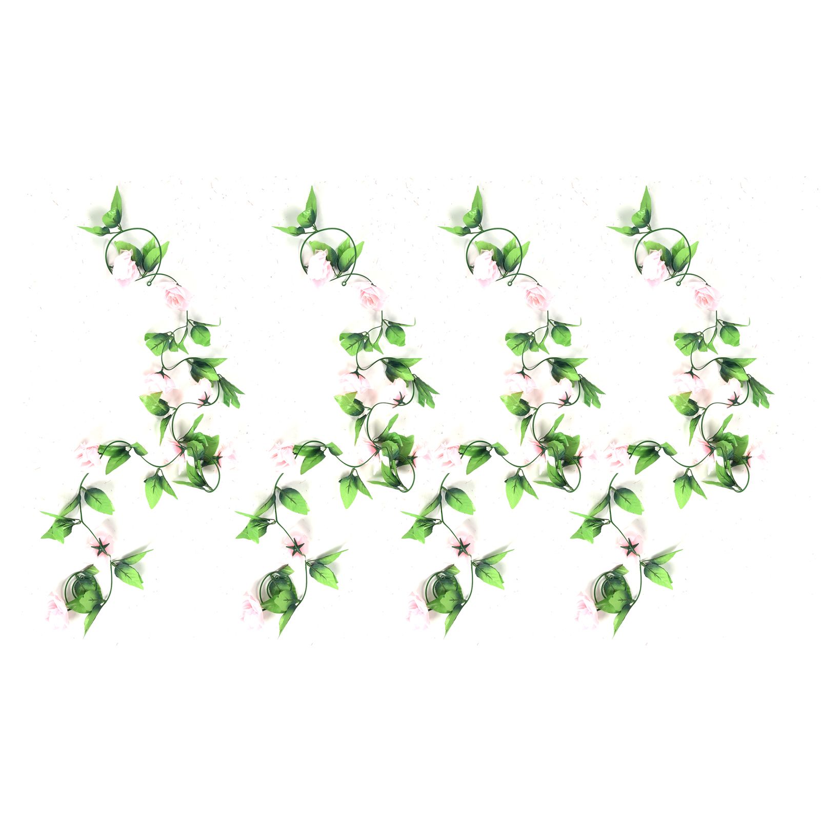 4Strips Artificial Roses Flower DIY Decorating Fake Flower for Wedding Garden view 5
