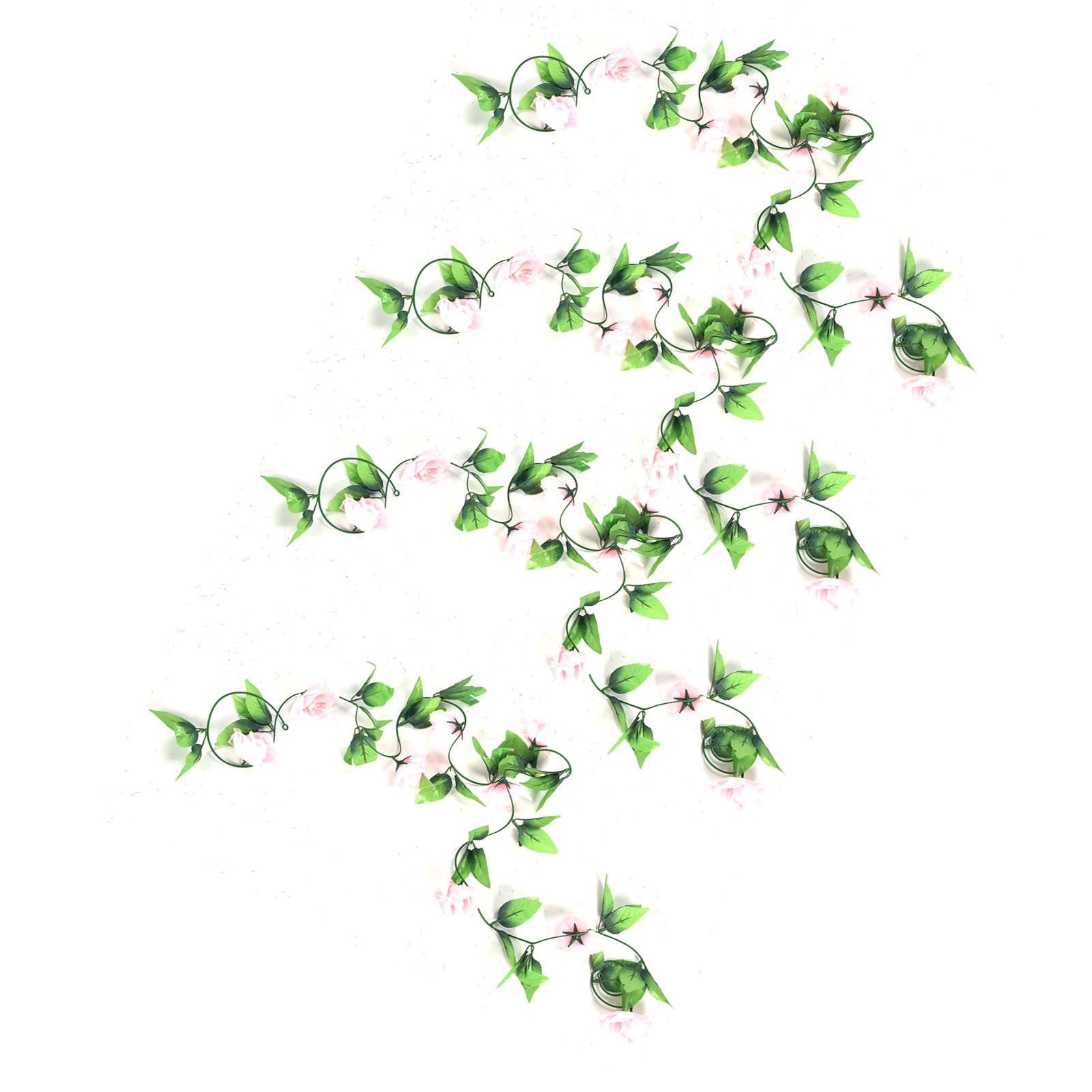 4Strips Artificial Roses Flower DIY Decorating Fake Flower for Wedding Garden view 7