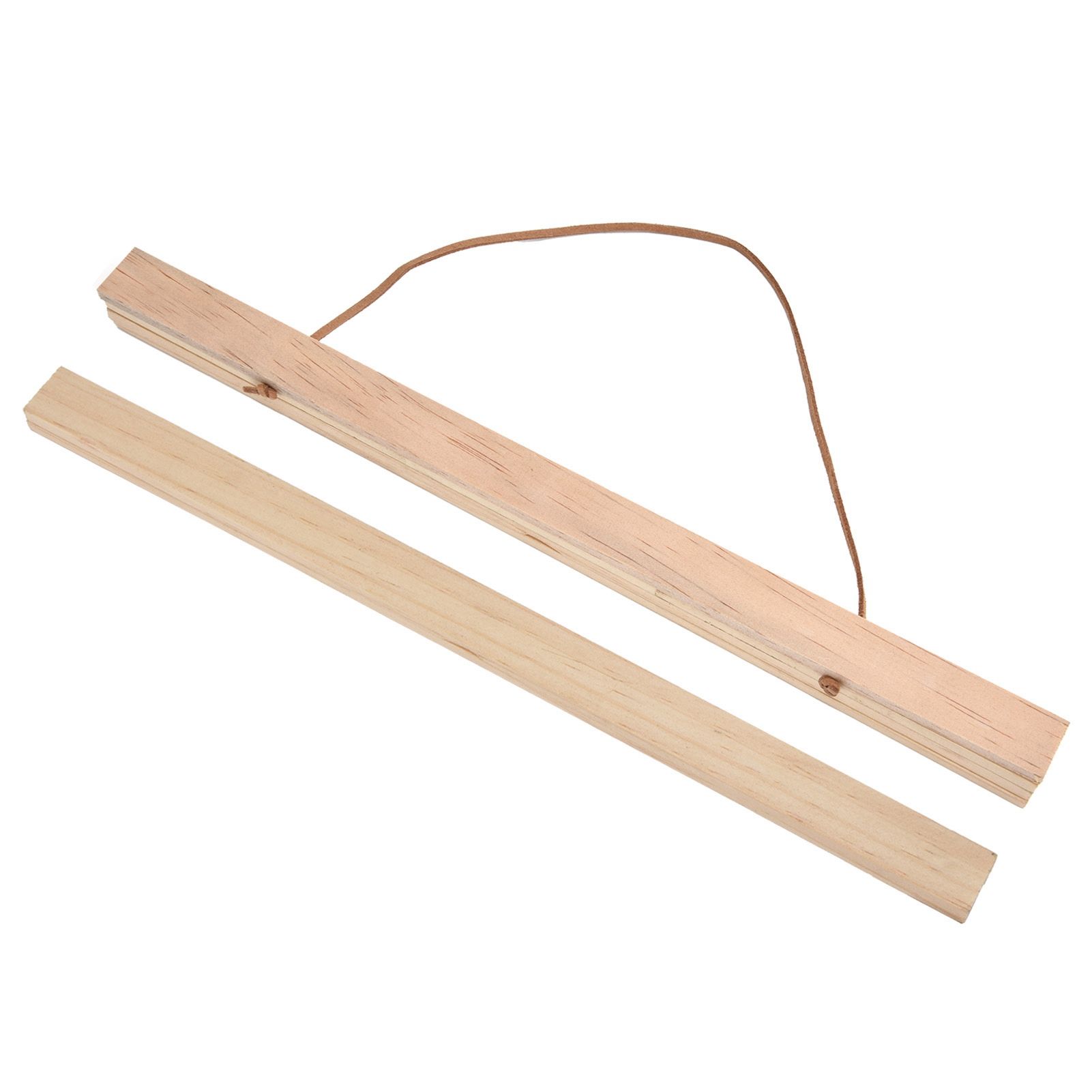 Wooden Poster Hanger DIY Magnetic Hanging Frame for view 7