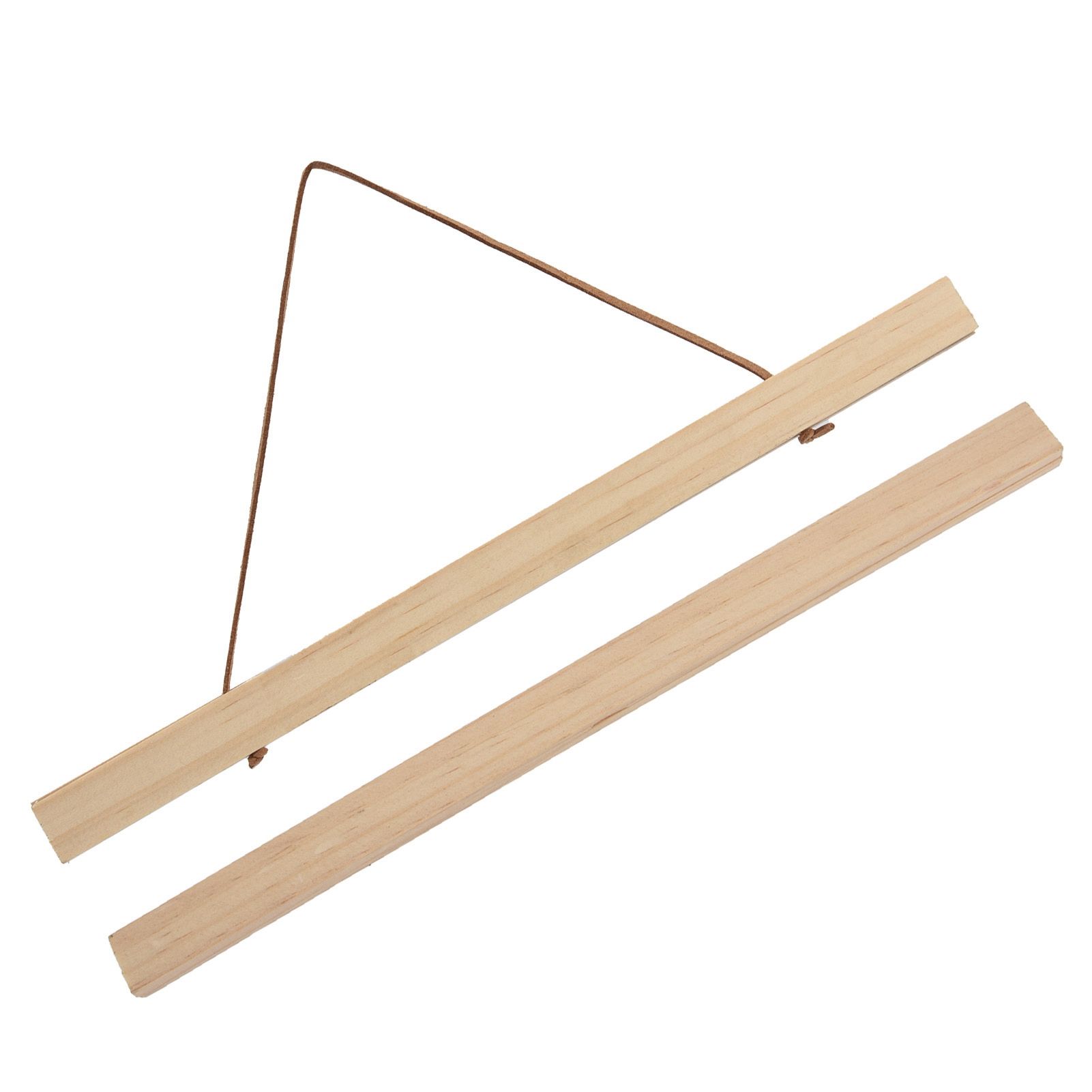 Wooden Poster Hanger DIY Magnetic Hanging Frame for view 9