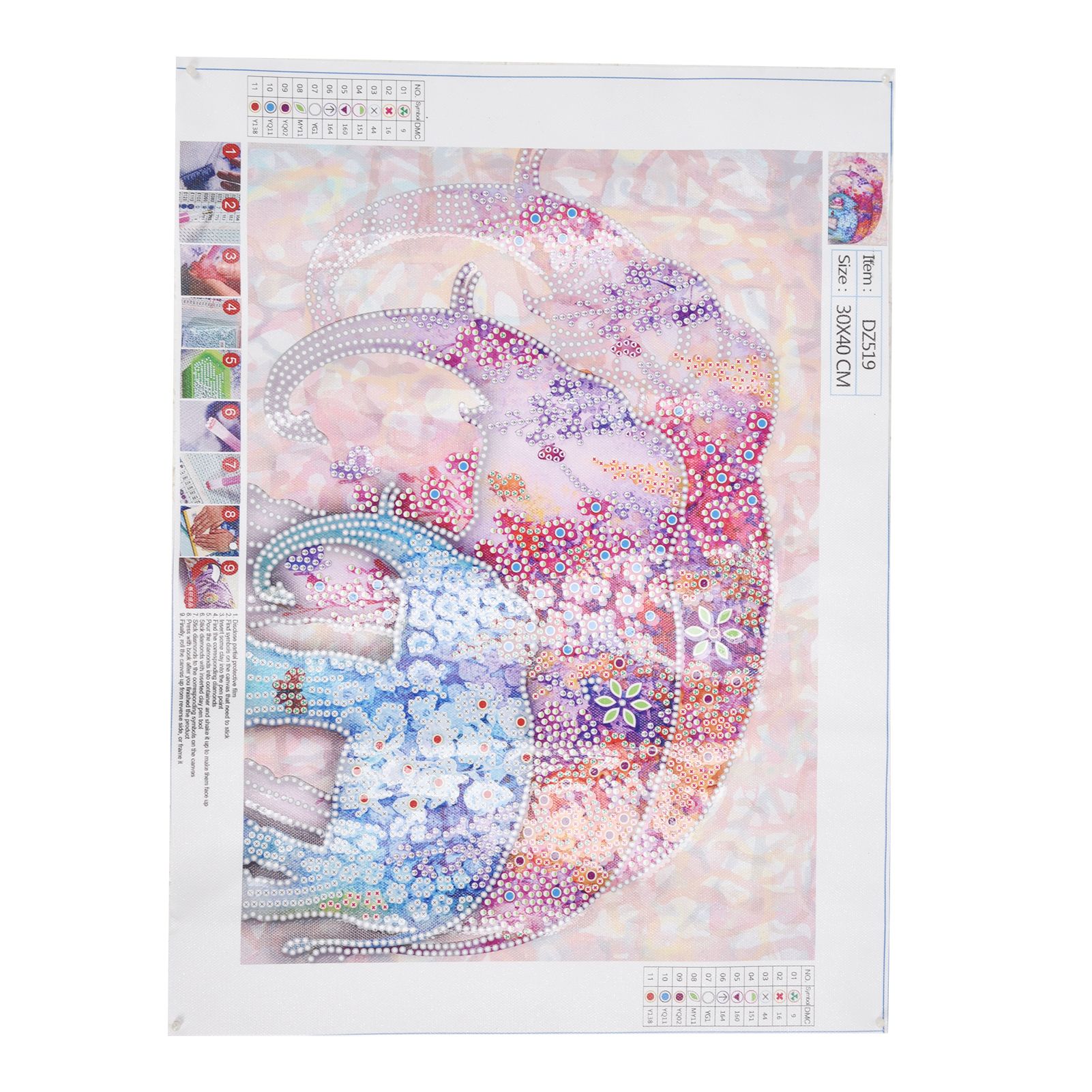 5D Diamond Painting Originality Indoor Decorating Painting Picture for Home view 6