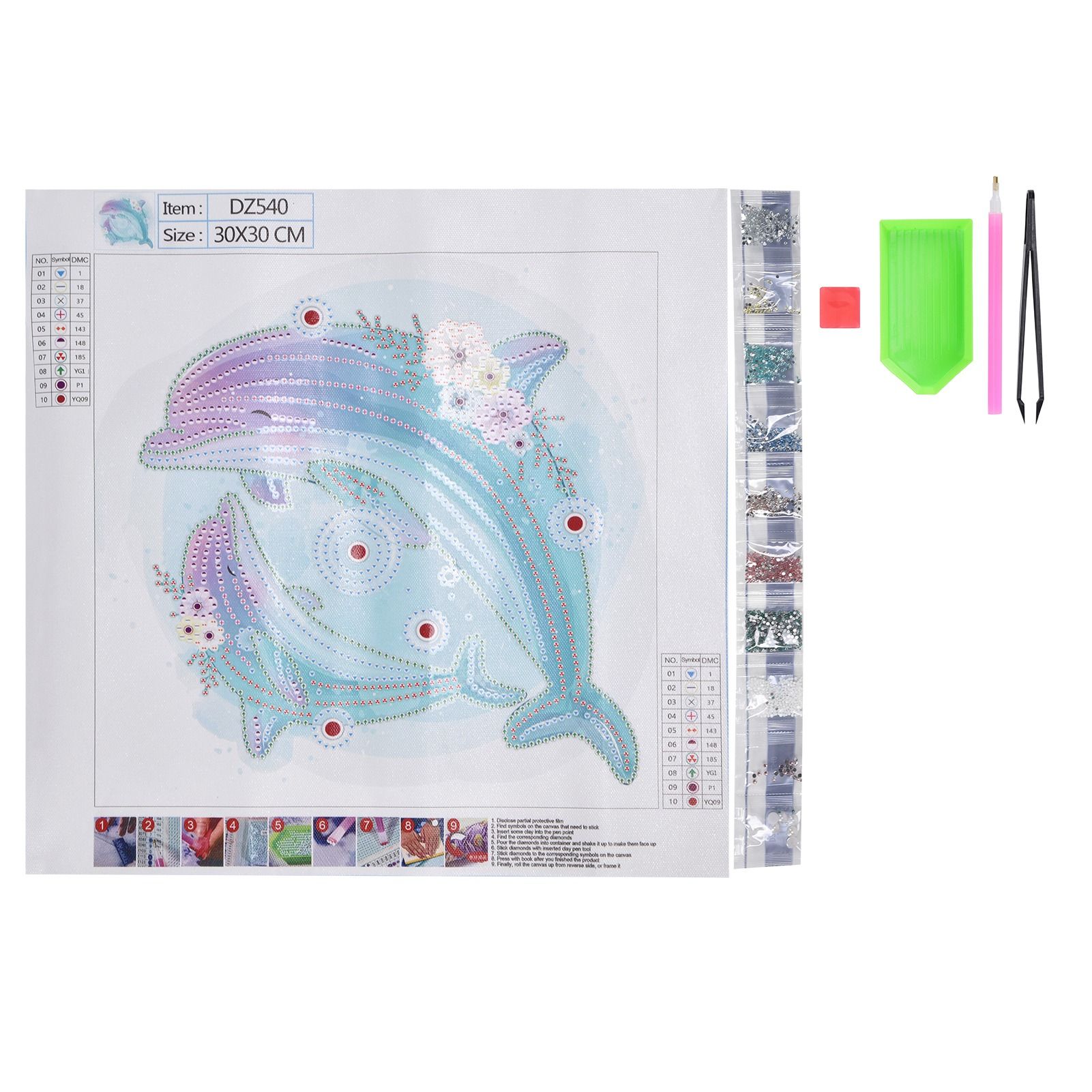 DIY Diamond Painting Picture Indoor Decorating Picture for Home Restaurant view 6