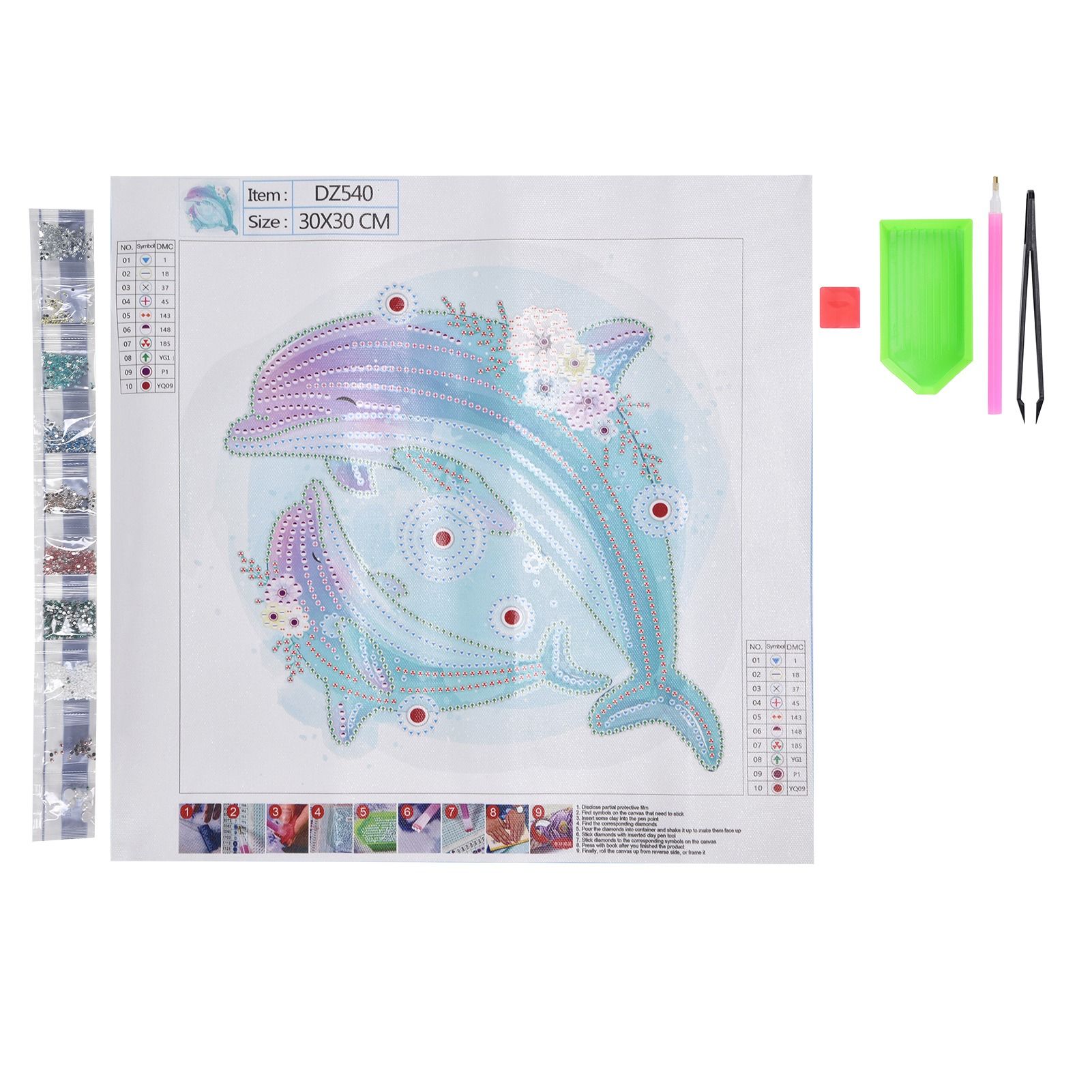 DIY Diamond Painting Picture Indoor Decorating Picture for Home Restaurant view 8