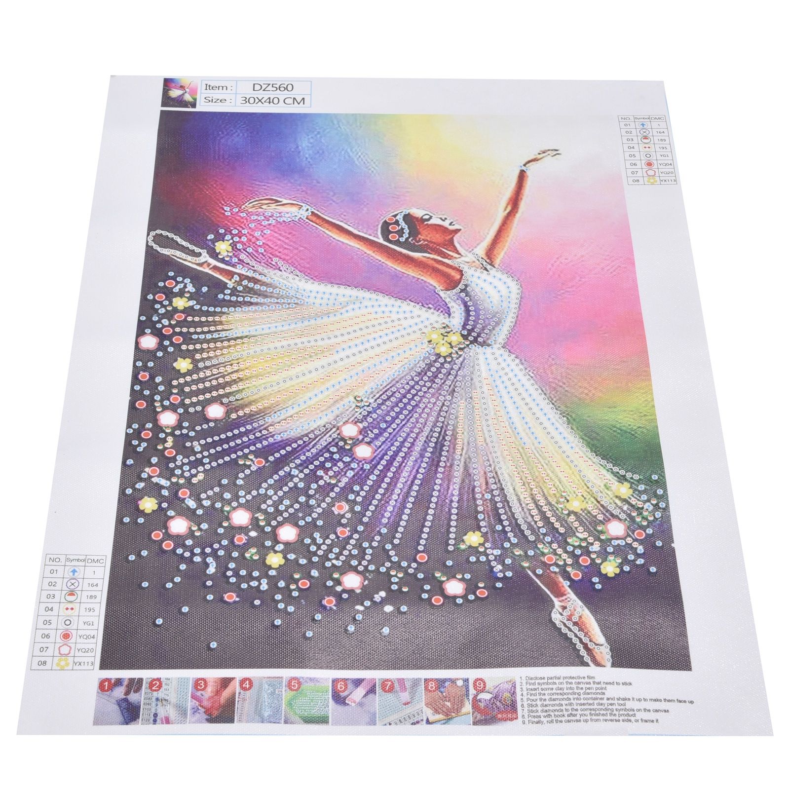 DIY Diamond Painting 5D Indoor Decorating Painting Picture for Home Office view 10