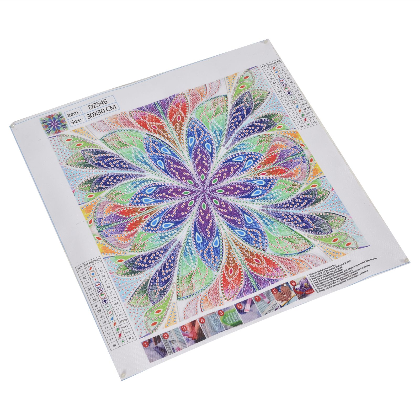 30x30cm Diamond Painting DIY Full Drill Diamond Painting for Living Room view 5