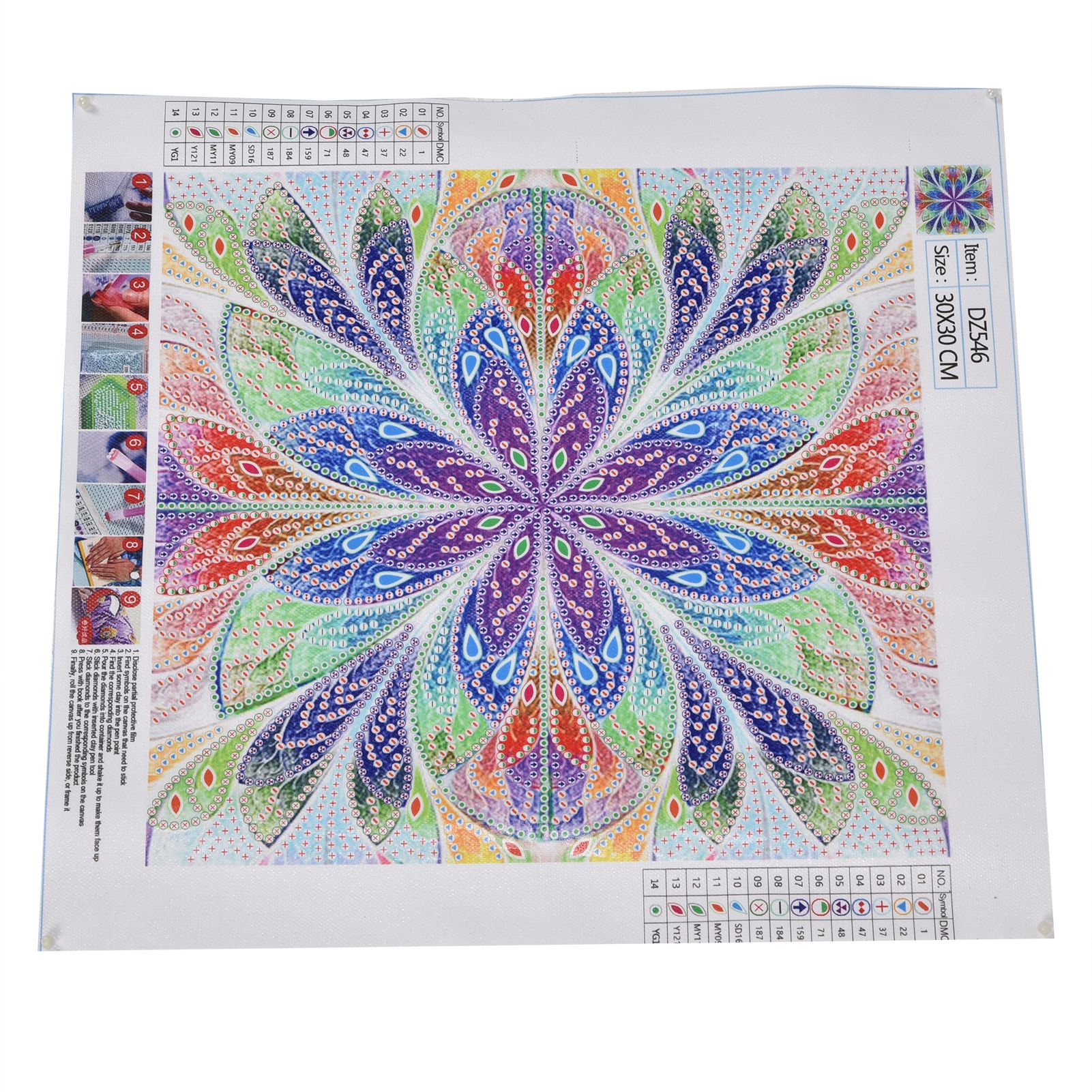 30x30cm Diamond Painting DIY Full Drill Diamond Painting for Living Room view 6