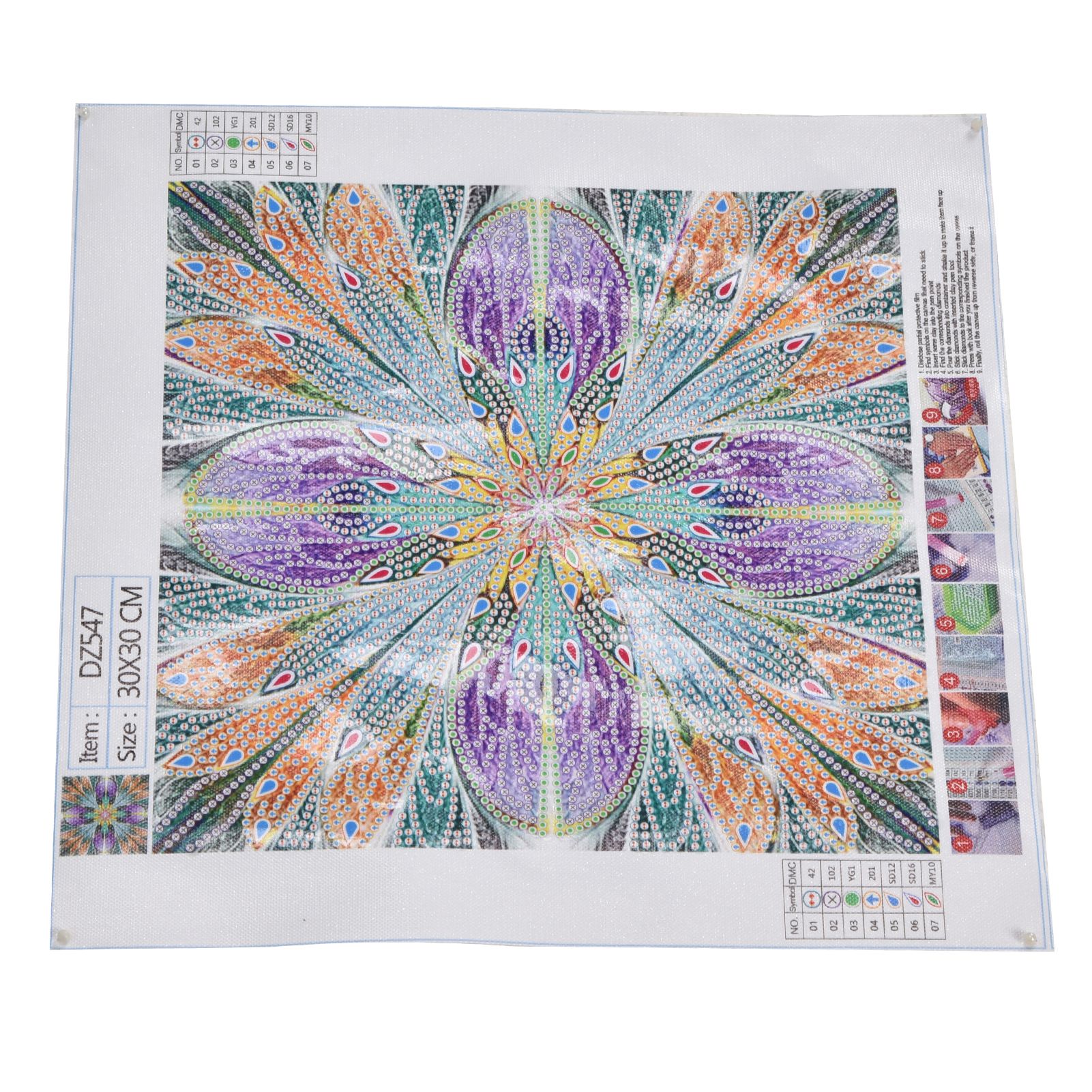 30x30cm Diamond Painting DIY Full Drill Diamond Painting for Living Room view 8