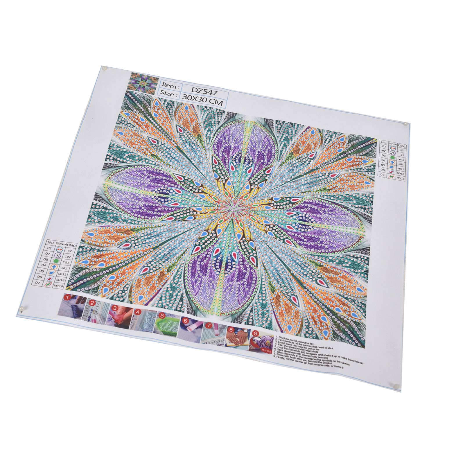 30x30cm Diamond Painting DIY Full Drill Diamond Painting for Living Room view 10