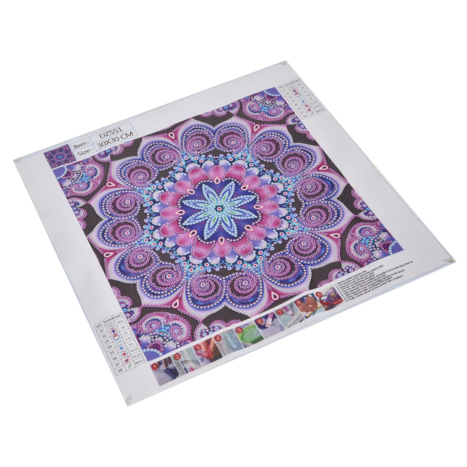 30x30cm Diamond Painting DIY Full Drill Diamond Painting for Living Room view 5