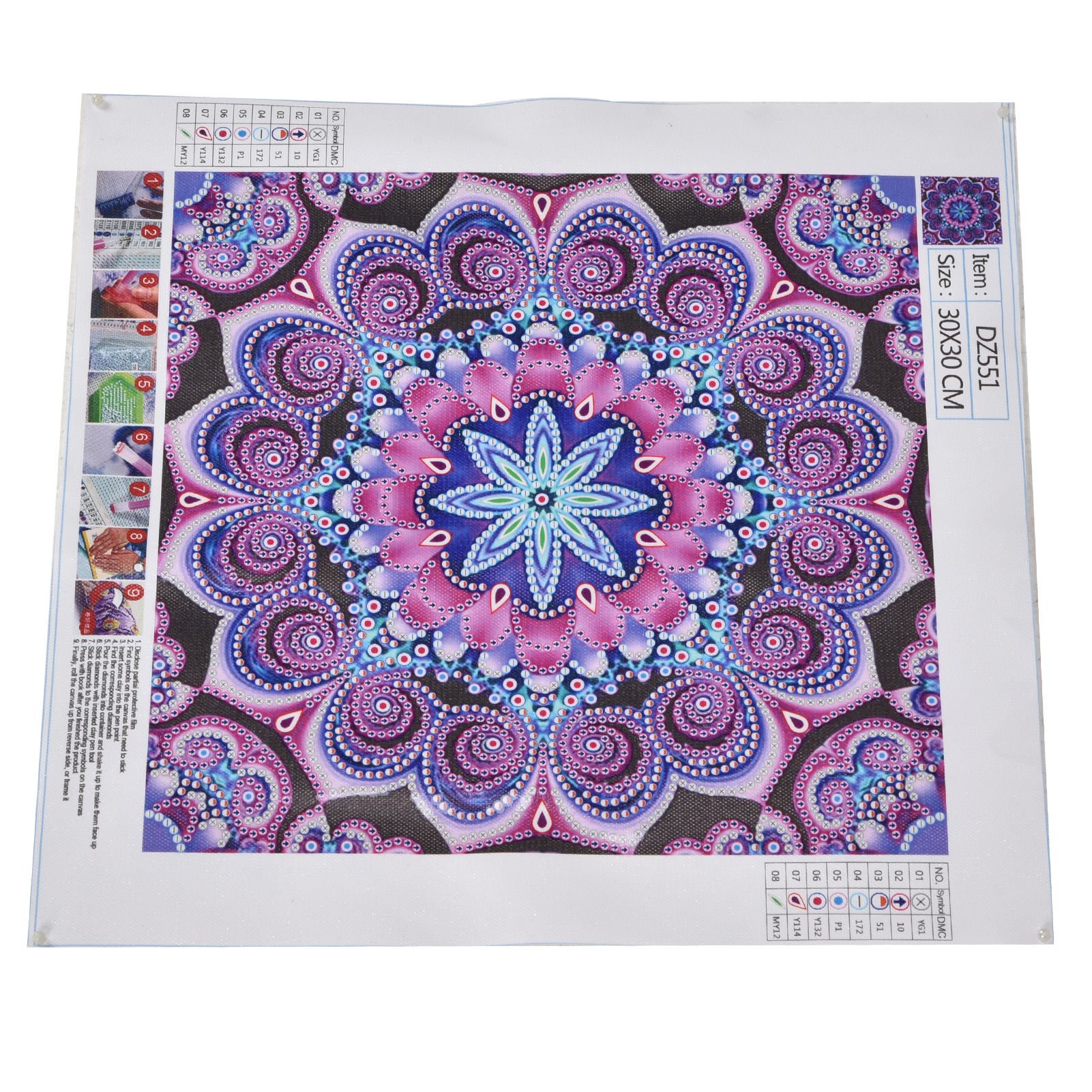 30x30cm Diamond Painting DIY Full Drill Diamond Painting for Living Room view 6