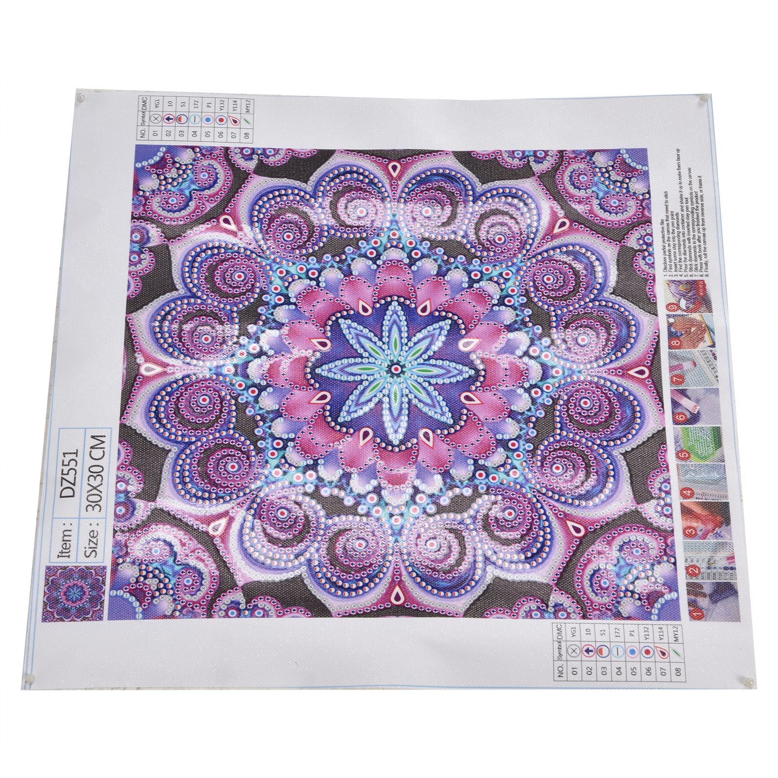 30x30cm Diamond Painting DIY Full Drill Diamond Painting for Living Room view 9
