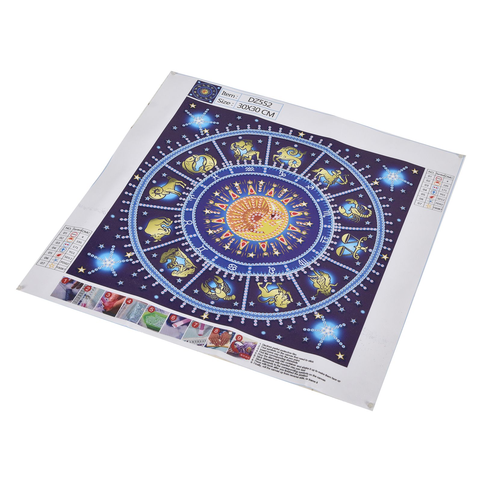 30x30cm Diamond Painting DIY Full Drill Diamond Painting for Living Room view 5